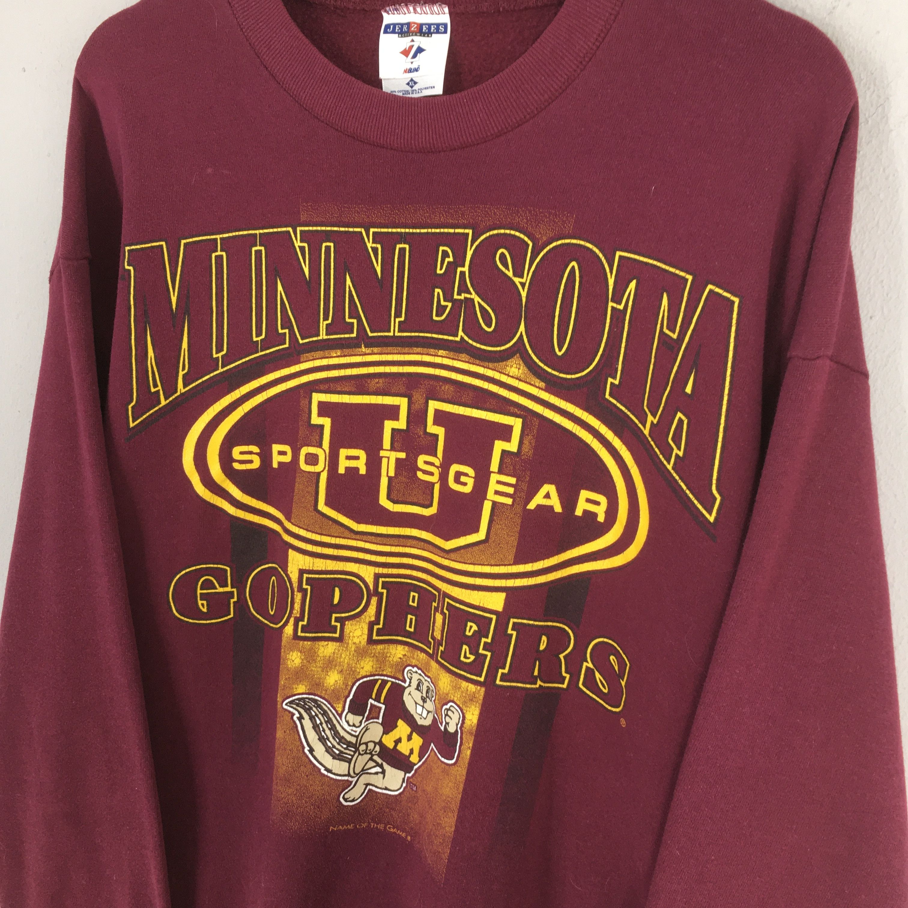 NCAA × Vintage Vintage Minnesota Golden Gophers Athletic Sweatshirt XLarge Size US XL / EU 56 / 4 - 3 Thumbnail