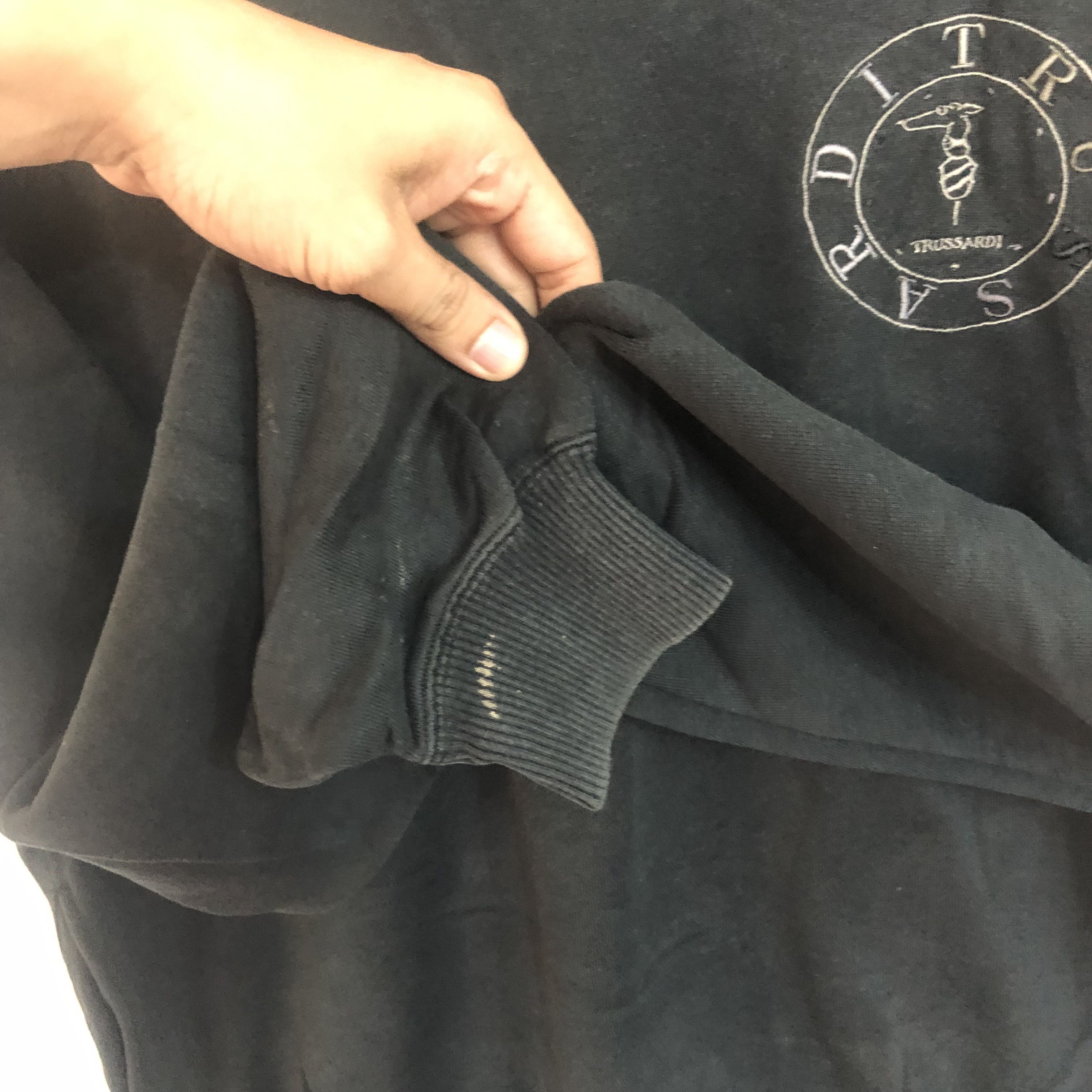 Trussardi Vintage Trussardi Sweatshirt Baggie Style Small Size Size US S / EU 44-46 / 1 - 4 Thumbnail