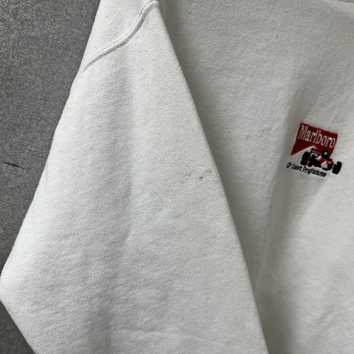 Marlboro Marlboro vintage sweatshirt white Size US L / EU 52-54 / 3 - 11 Thumbnail