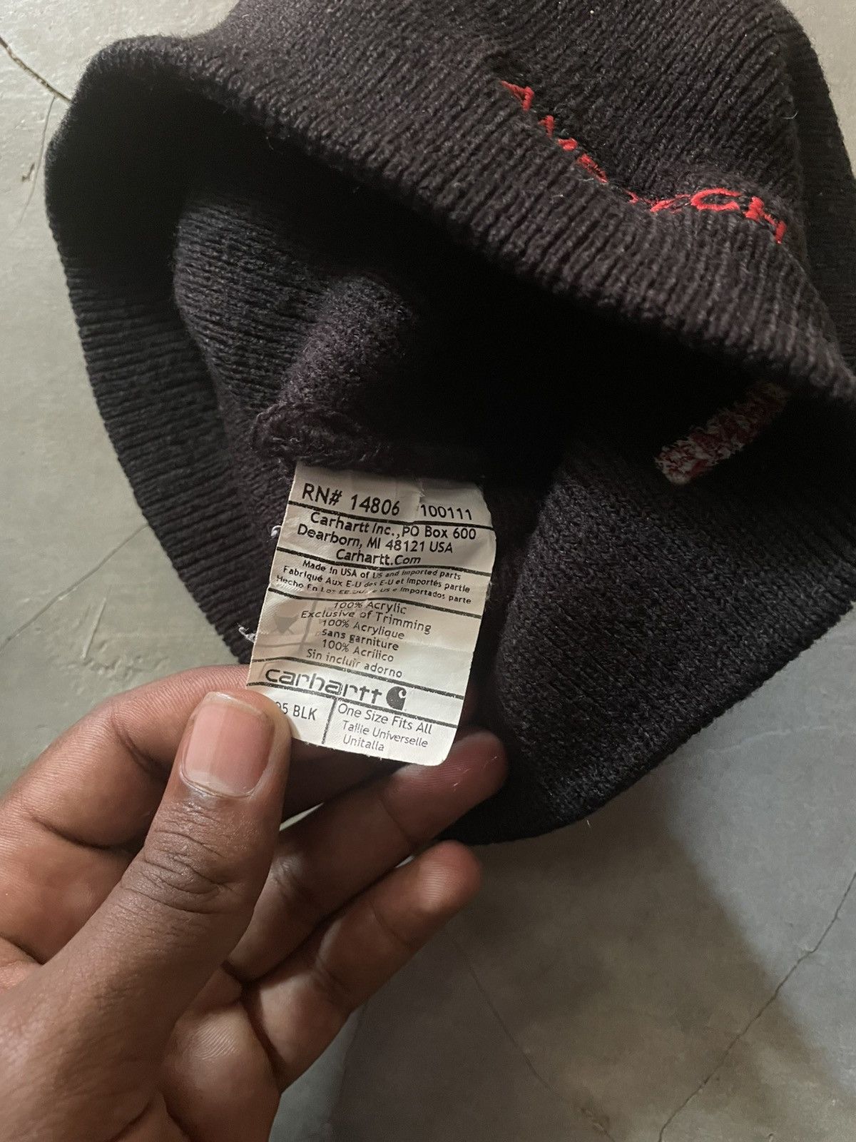 Carhartt CARHARTT VINTAGE BEANIE Size ONE SIZE - 3 Thumbnail