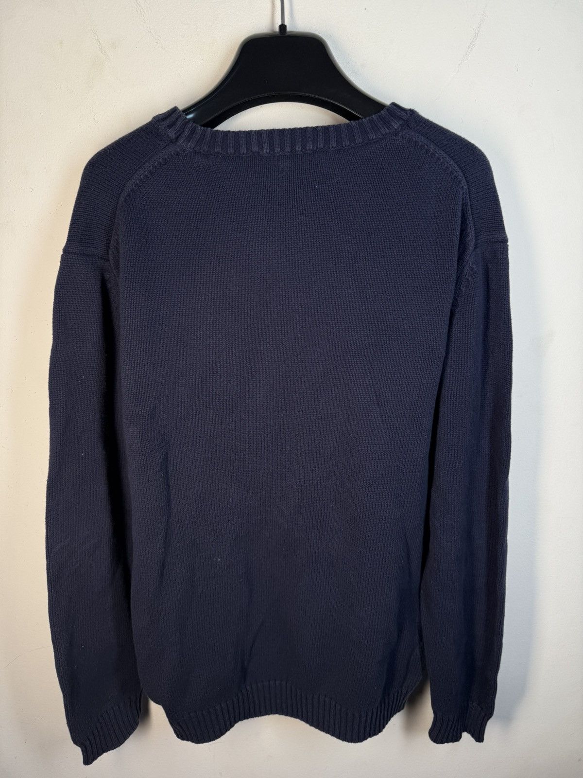 Yves Saint Laurent Navy YSL Sweater Knit Vintage Sweatshirt y2k crewneck Size US S / EU 44-46 / 1 - 7 Thumbnail