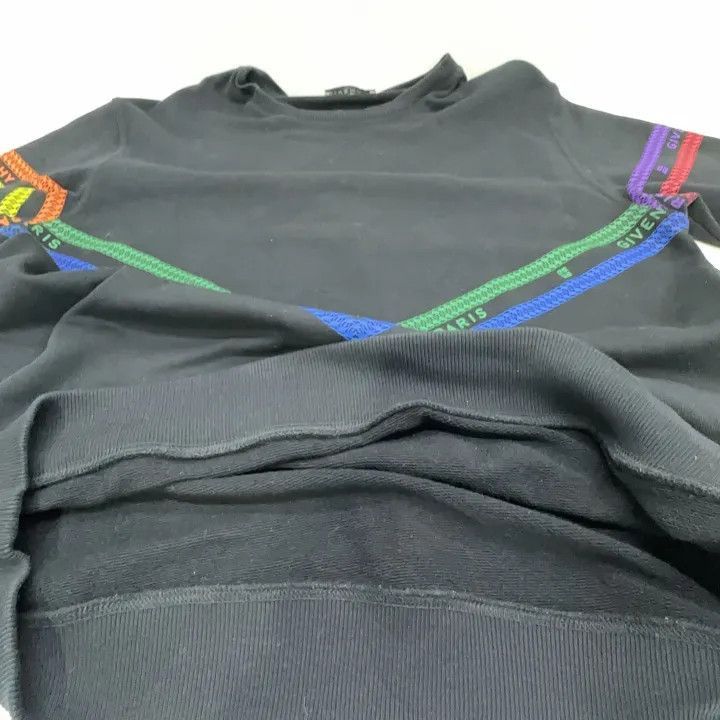 Givenchy Givenchy Givenchy Multicolor Chain Print Sweatshirt for Me Size US L / EU 52-54 / 3 - 7 Thumbnail
