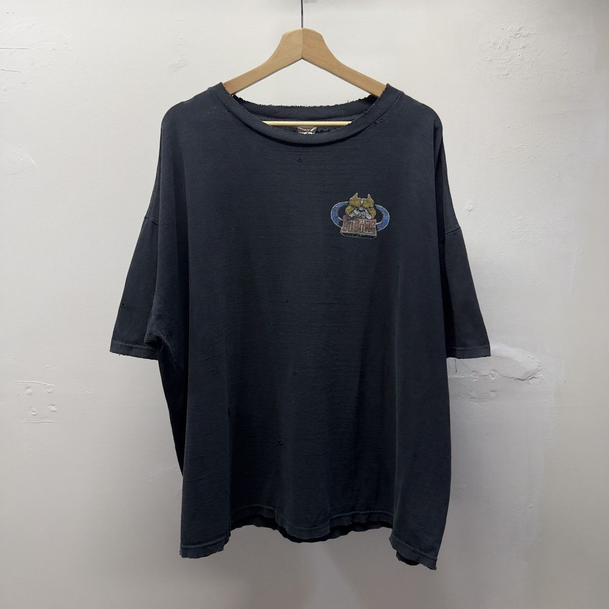 Vintage Thrashed Faded Distressed Dawg Shirt ERD Grunge Chrome WCC Size US XXL / EU 58 / 5 - 2 Thumbnail