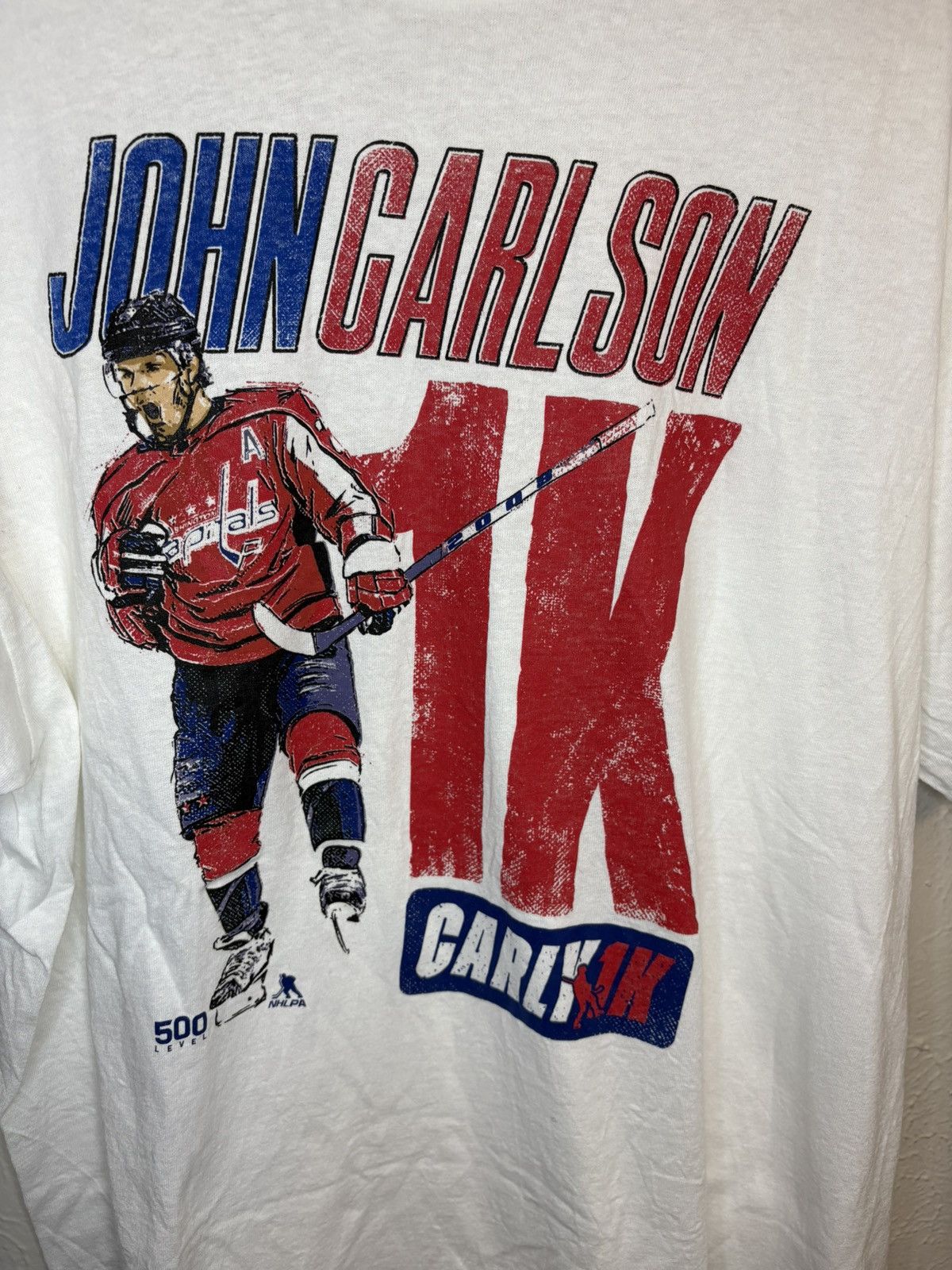 Other VTG John Carlson Washington Capitals white hockey size XL Size US XL / EU 56 / 4 - 2 Thumbnail