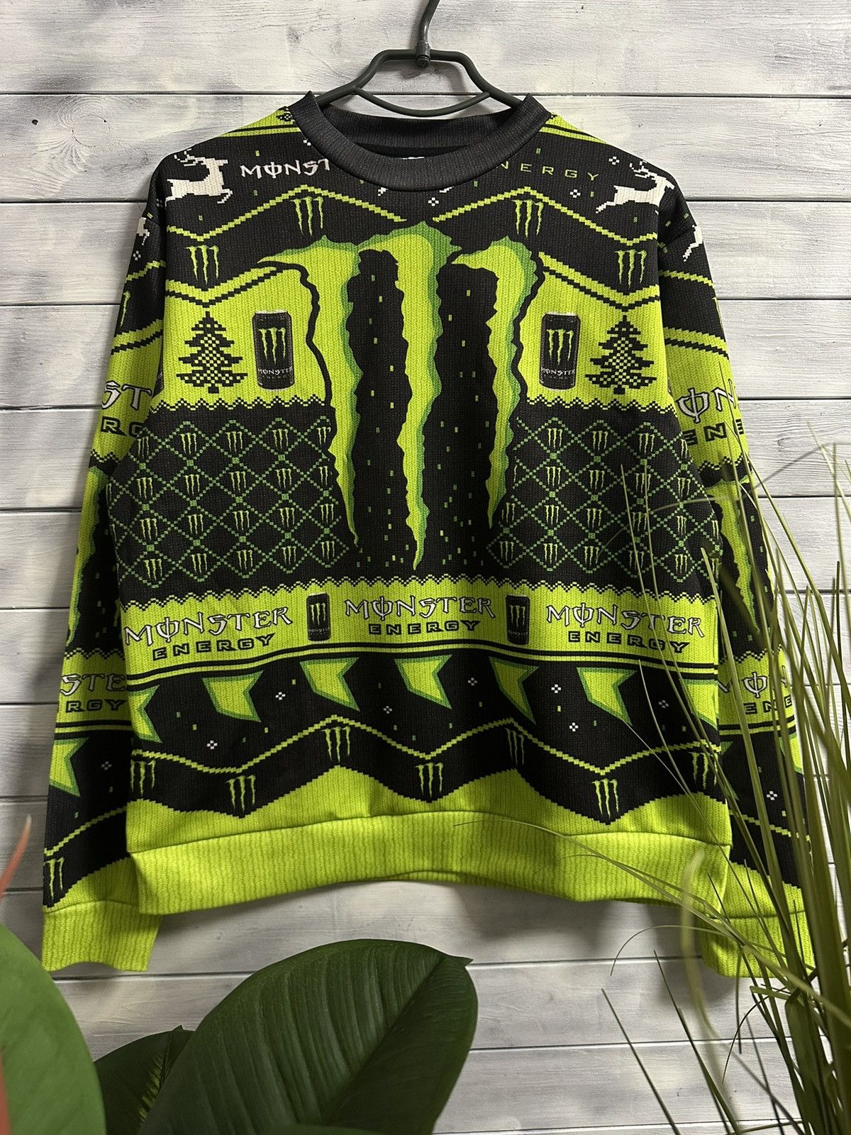 Other Rare Christmas Monster Energy Moto Racing Long-Sveeve Size US S / EU 44-46 / 1 - 1 Thumbnail