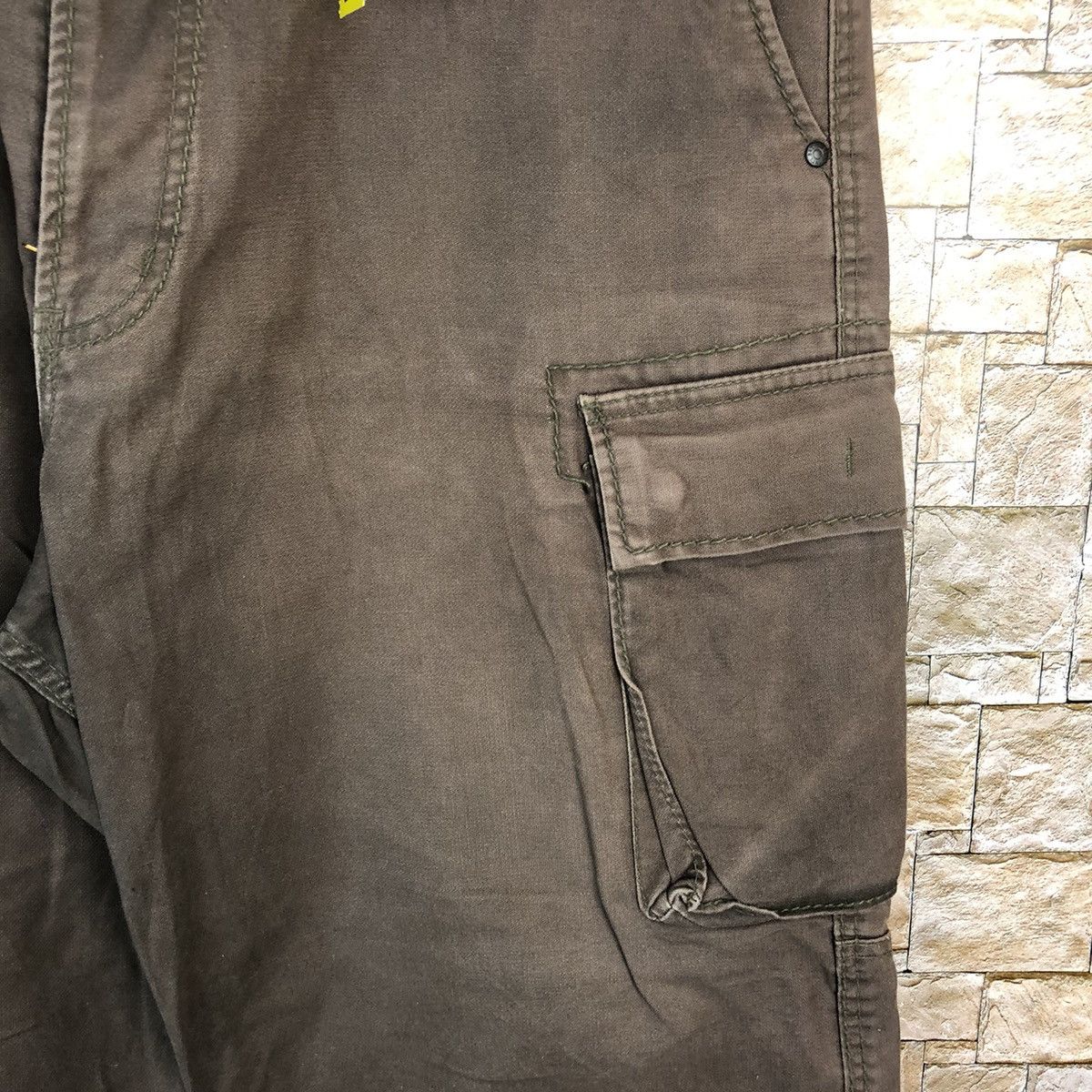 Japanese Brand Even River Brown Cargo Multipocket Pants #A629 Size US 37 - 10 Thumbnail