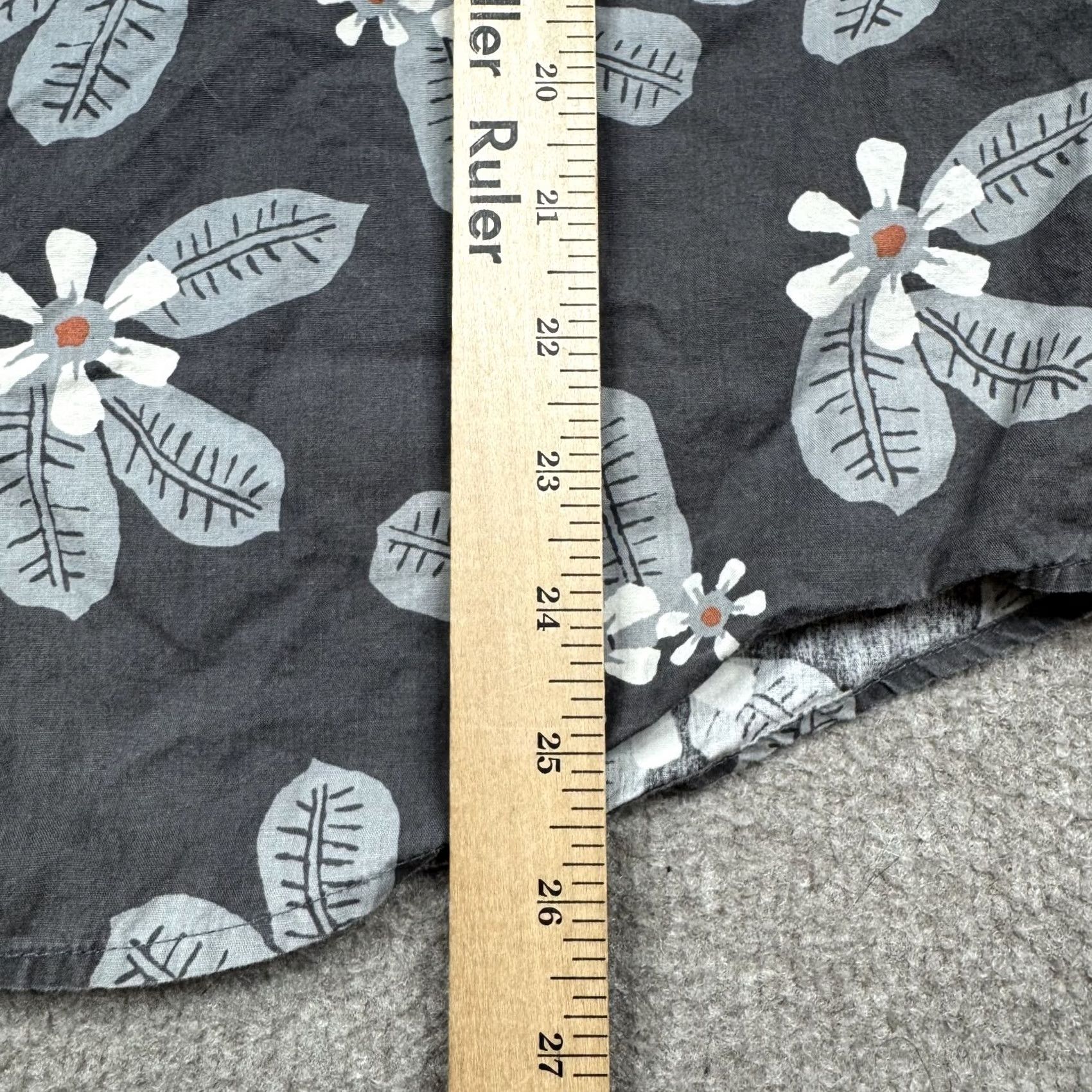 Brixton Brixton Shirt Size S Gray Button Up Short Sleeve Floral Collar Streetwear Men's Size US S / EU 44-46 / 1 - 7 Thumbnail