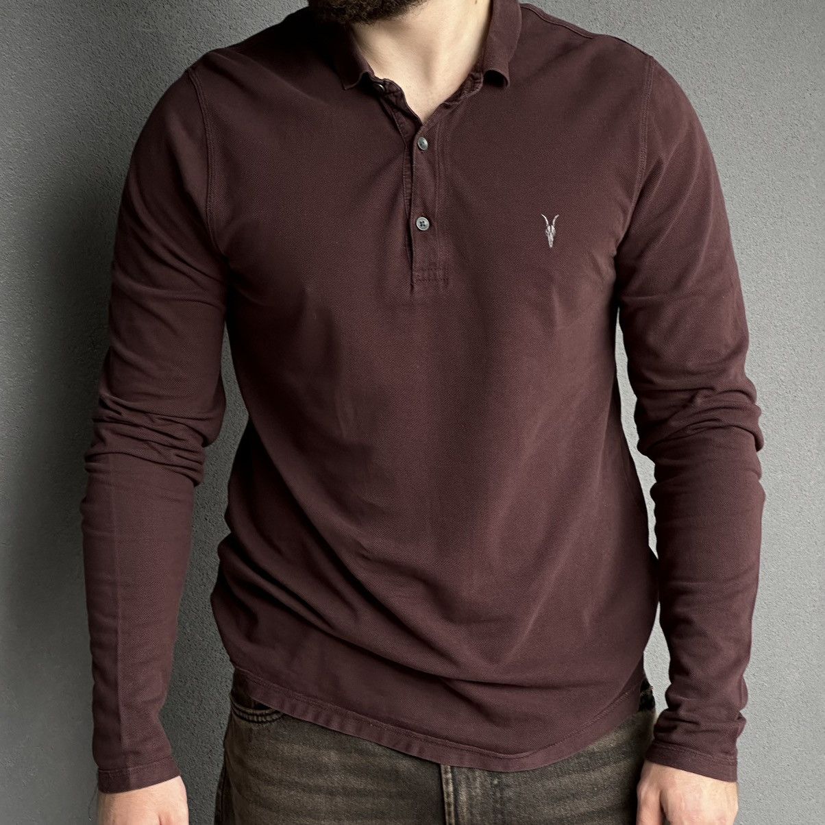 Allsaints Luxury Allsaints long-sleeve T-shirts Old Money Basic 00s Size US M / EU 48-50 / 2 - 1 Thumbnail
