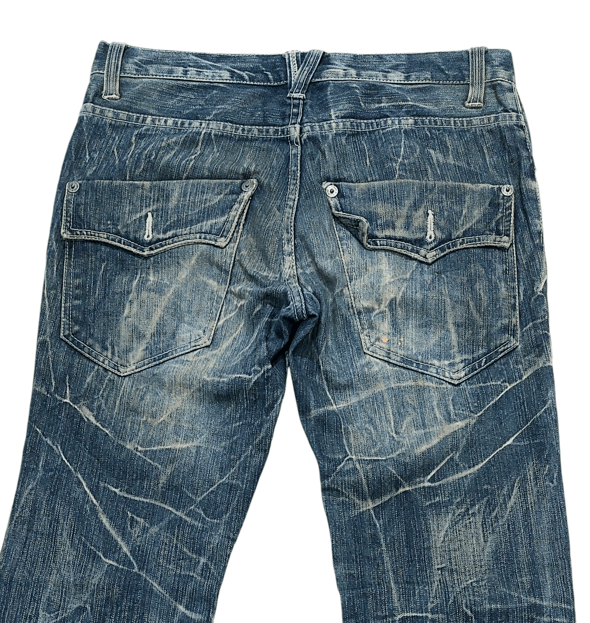 Japanese Brand × Vintage Vintage Nylaus Japan Flare Jeans Size US 31 - 12 Thumbnail