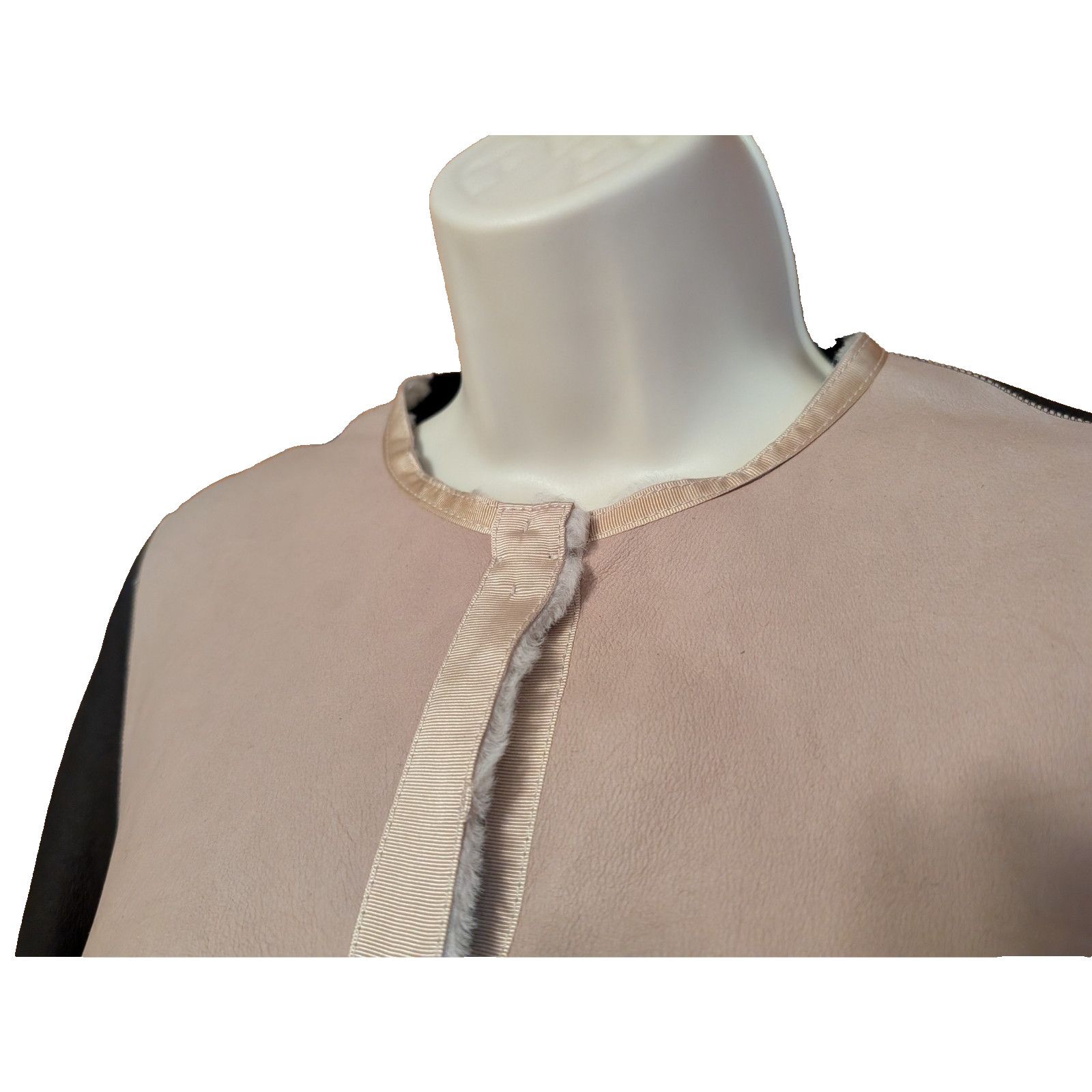 Giorgio Armani Giorgio Armani Lambskin Leather Shearling Jacket Size 38 EUC Size M / US 6-8 / IT 42-44 - 2 Thumbnail