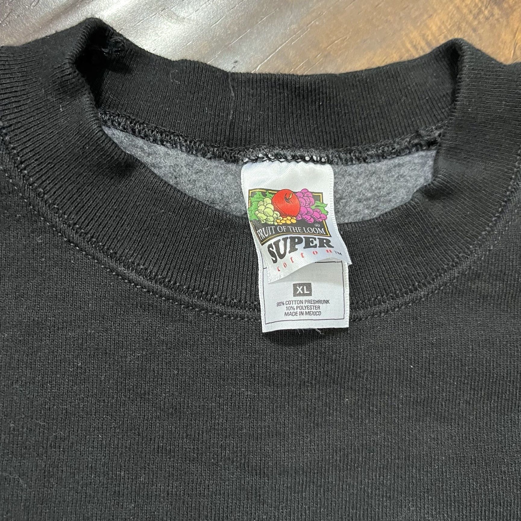 Fruit Of The Loom Vtg 90s Showtime TV Network Embroidered Crewneck Sweatshirt XL Promo HBO Movie Men Black Size US XL / EU 56 / 4 - 3 Thumbnail
