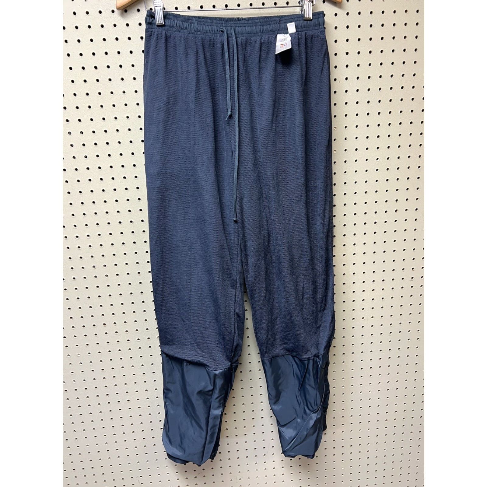 Adidas VTG Adidas Pants Mens L Gray 3-Stripes Elastic Waist Lined Track Drawstring Size US 33 - 6 Thumbnail
