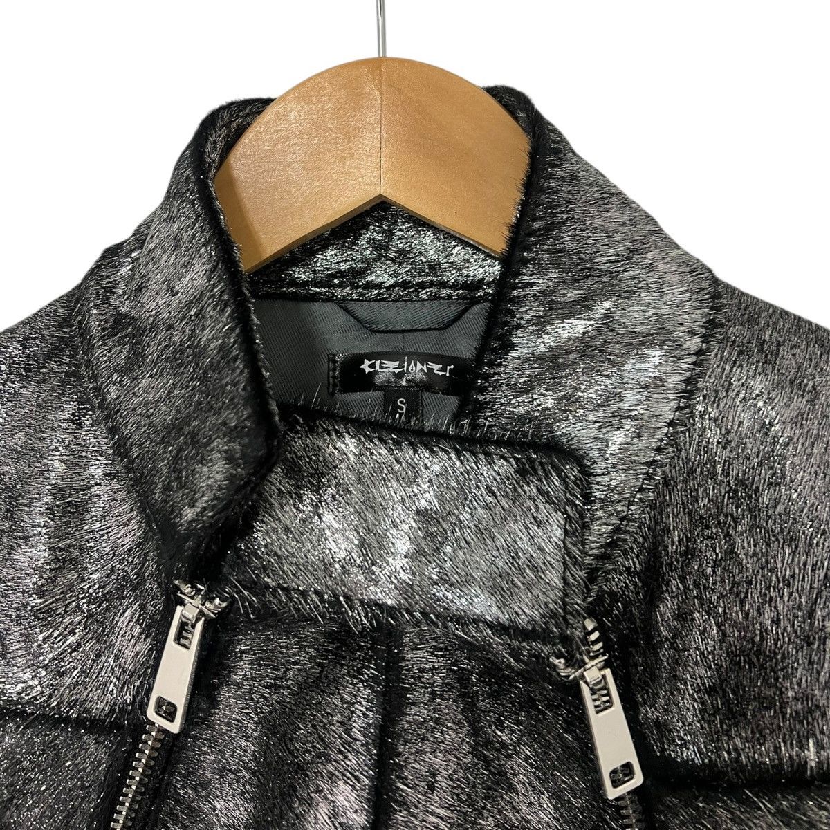 Cleioner Cleioner dubois metallic pony hair fencing jacket Size US S / EU 44-46 / 1 - 2 Thumbnail