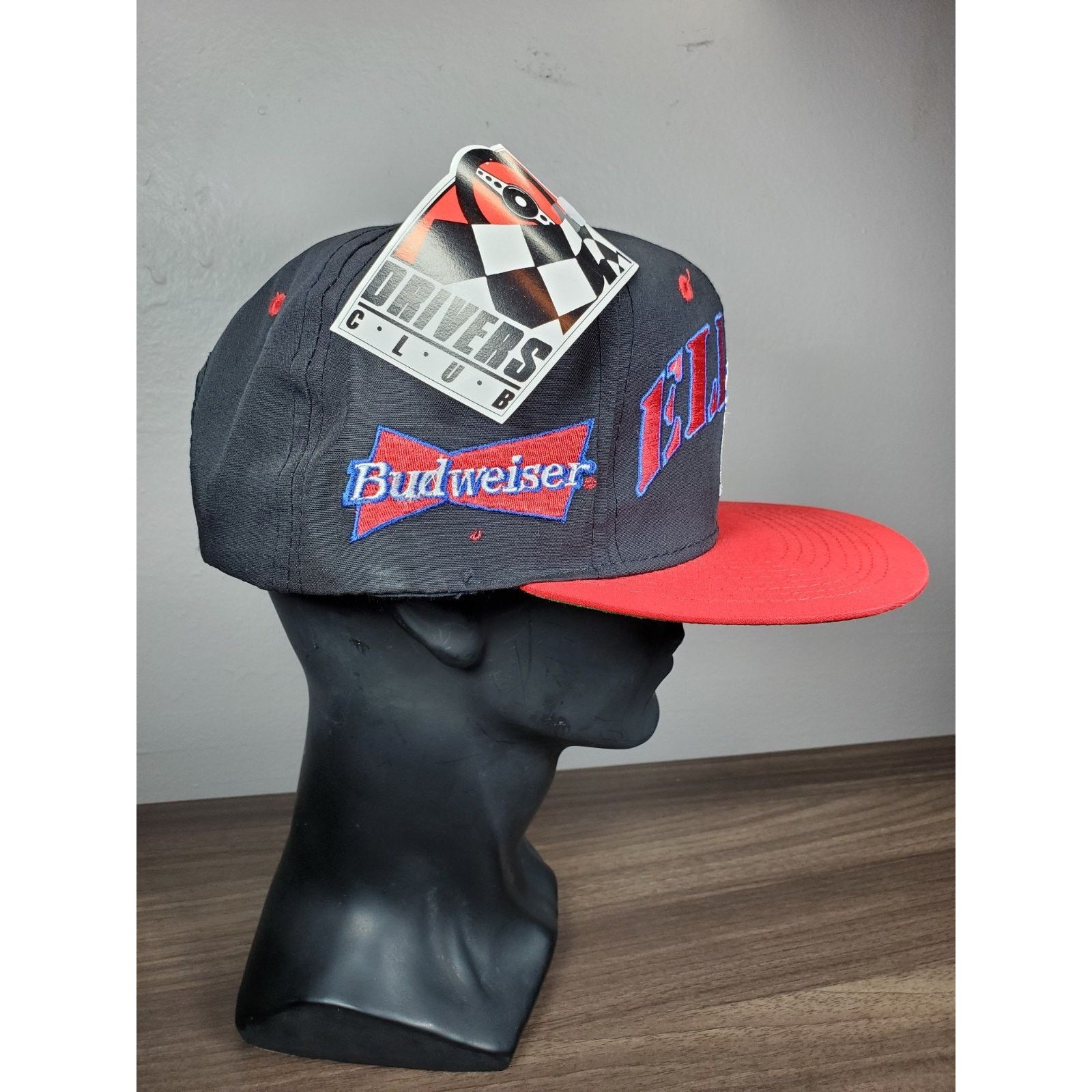 Logo 7 × NASCAR × Vintage Bill Elliott #11 Logo 7 Drivers Club Budweiser Racing Hat Size ONE SIZE - 5 Thumbnail