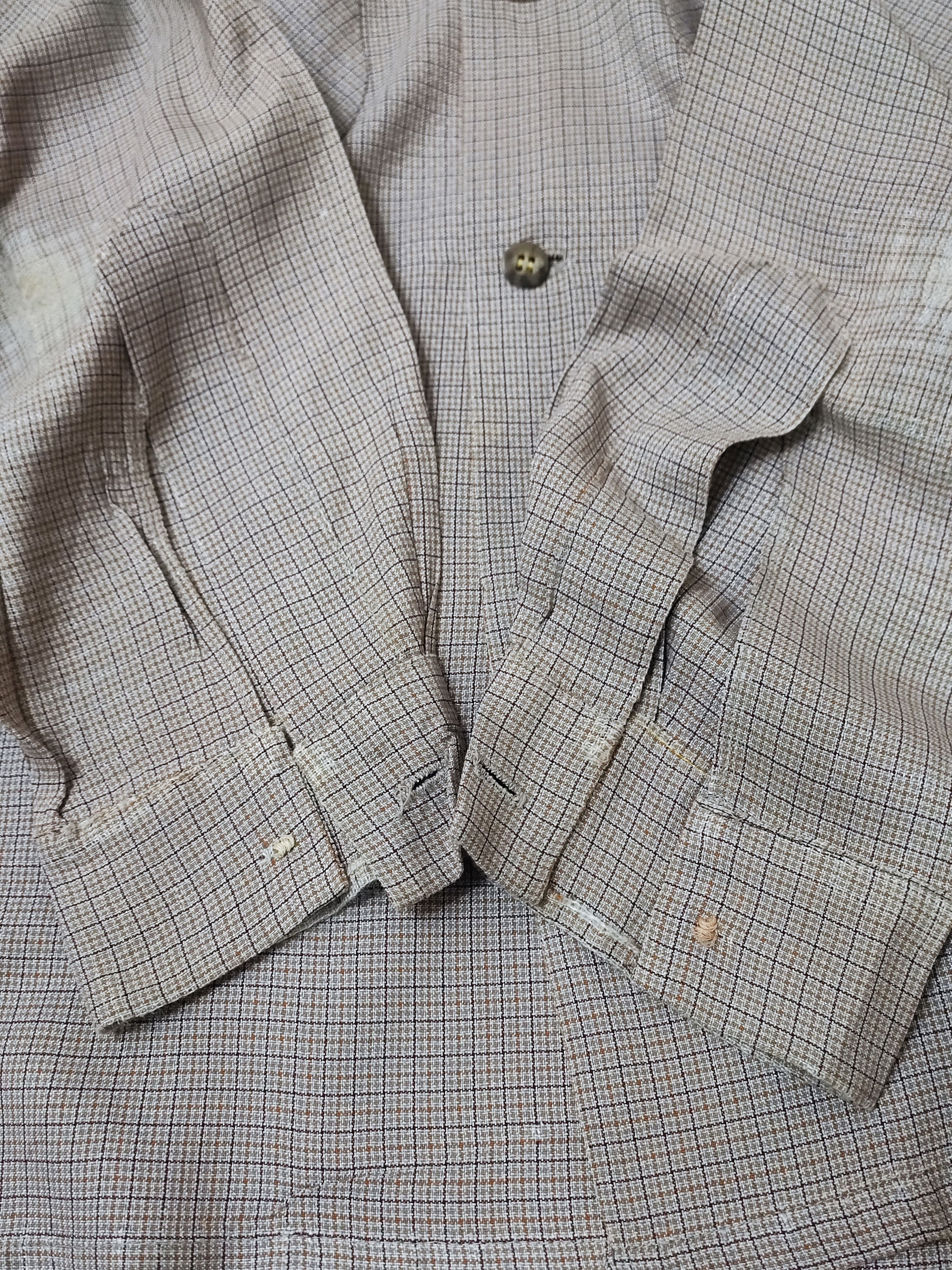 Vintage True Vintage Towncraft Distressed 50's Rayon Flip pocket Size US M / EU 48-50 / 2 - 8 Thumbnail