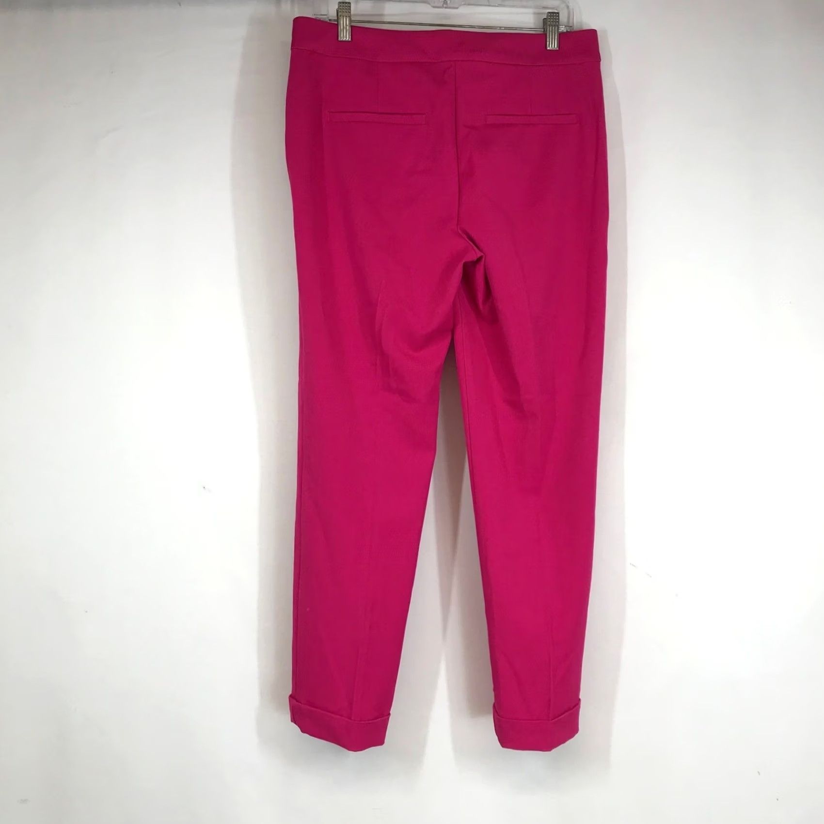 Loft VINTAGE? No — Loft Pink Sailor / Nautical Slim Ankle Pants 6 Women's Size 28" / US 6 / IT 42 - 4 Thumbnail