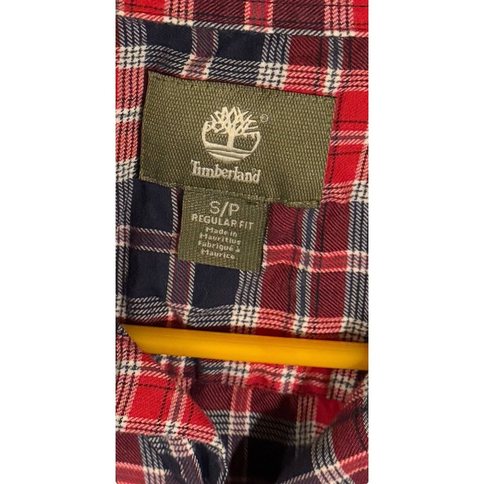Timberland Timberland Button Down Shirt Mens Small Plaid Academia 2010s Size US S / EU 44-46 / 1 - 6 Thumbnail