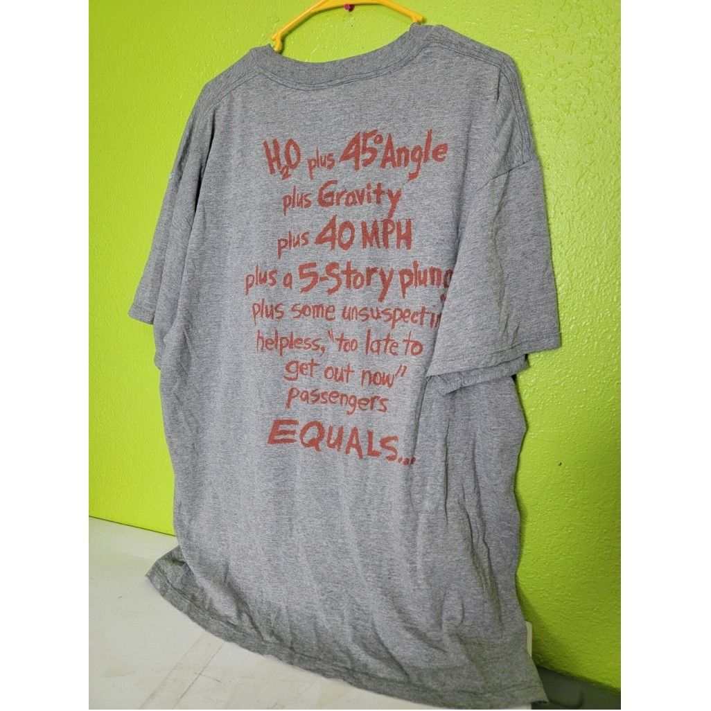 Disney Vintage 90s Y2K Disney Splash Mountain Promo Shirt Made In U Size US XXL / EU 58 / 5 - 3 Thumbnail