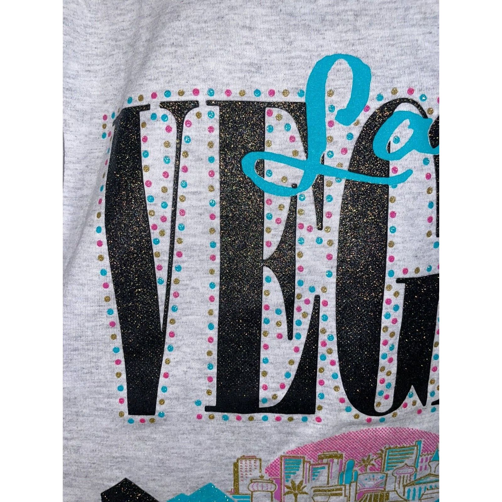 Vintage Vintage Las Vegas Shirt Tee 90s Neon Tourist Graphic Large Size US L / EU 52-54 / 3 - 2 Thumbnail