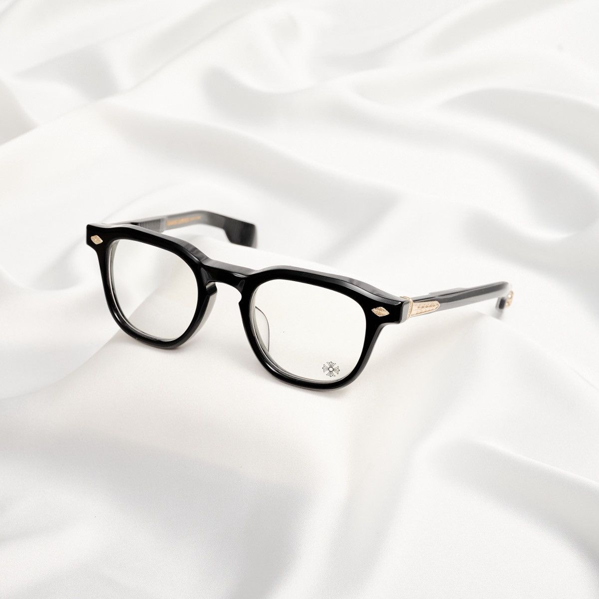 Chrome Hearts CHROME HEARTS CHIRP CHIRP-A BLACK - 18KGP GLASSES Size ONE SIZE - 1 Thumbnail