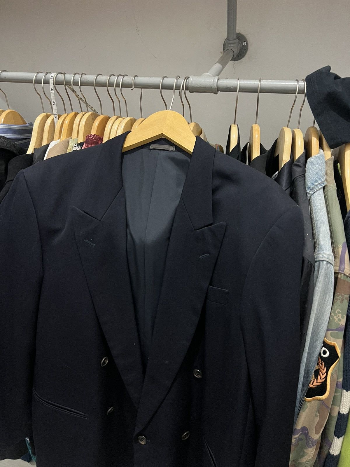 Comme des Garcons Homme Plus Aw1992 Vintage Comme Des Garcons Homme Blazer Jacket Size US L / EU 52-54 / 3 - 8 Thumbnail