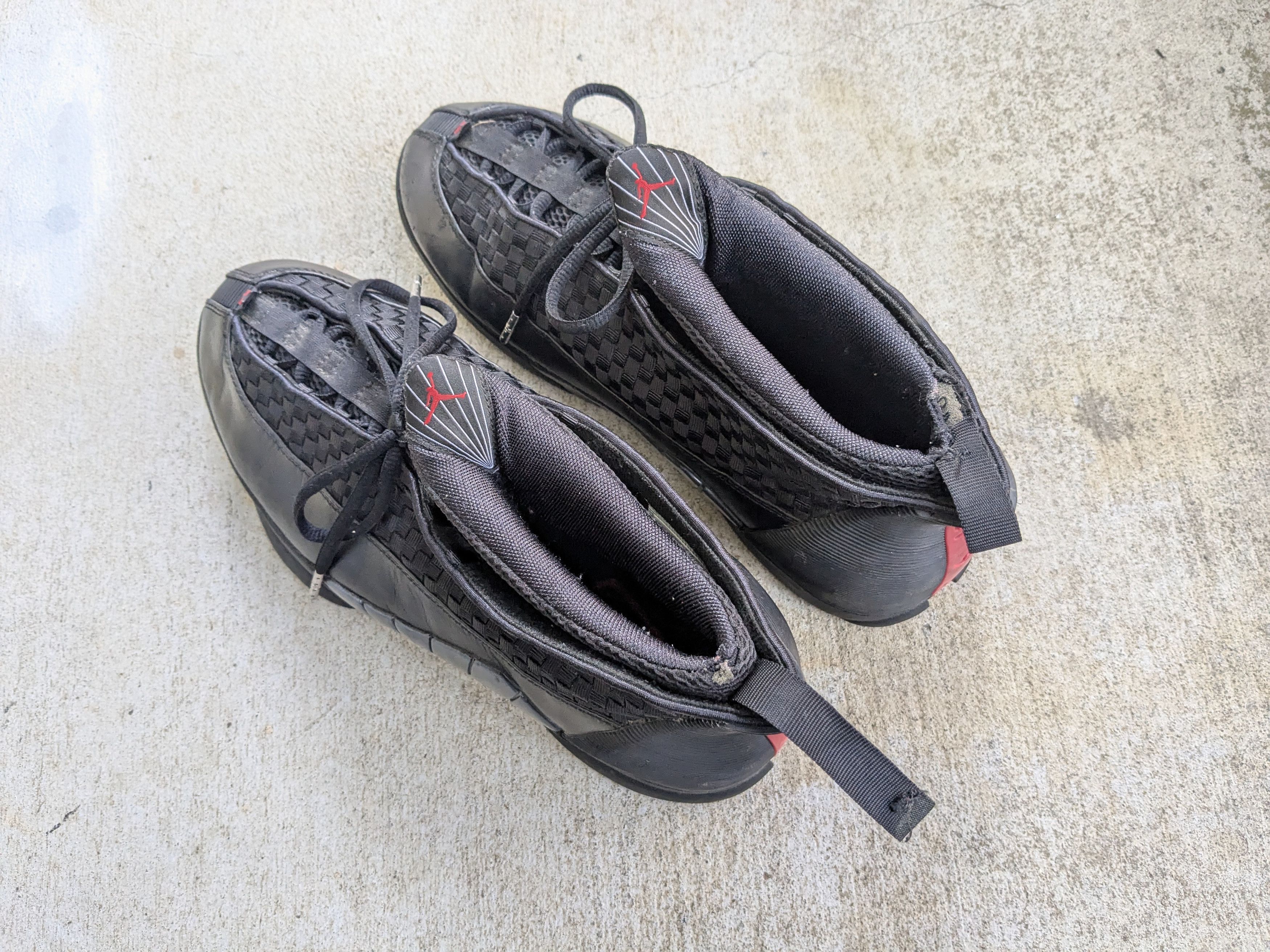 Jordan Brand Nike Air Jordan Retro 15 Stealth 881429-001 Black 10.5 Size US 10.5 / EU 43-44 - 10 Thumbnail