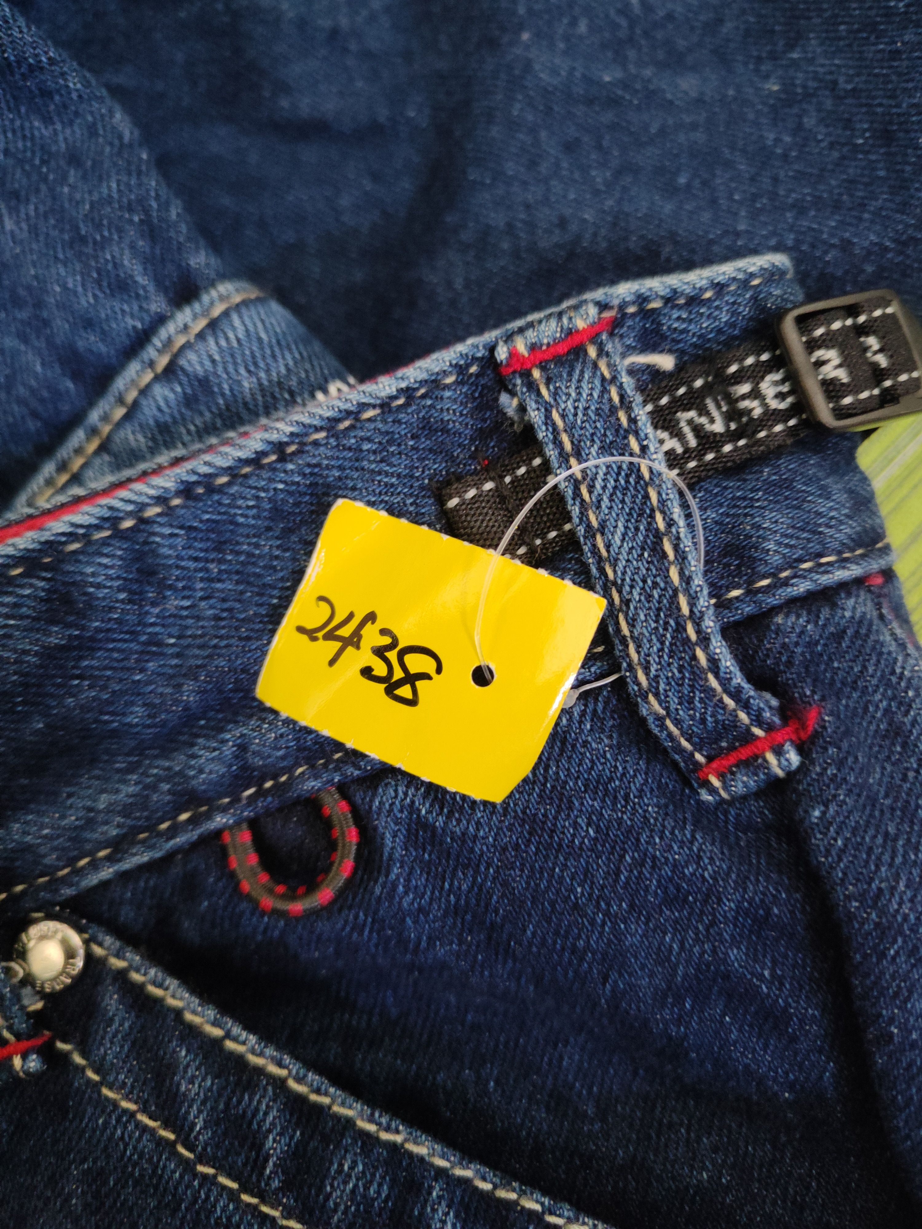 Japanese Brand DL Transer Blue Distressed Ripped Jeans #2438 Size US 28 / EU 44 - 21 Thumbnail