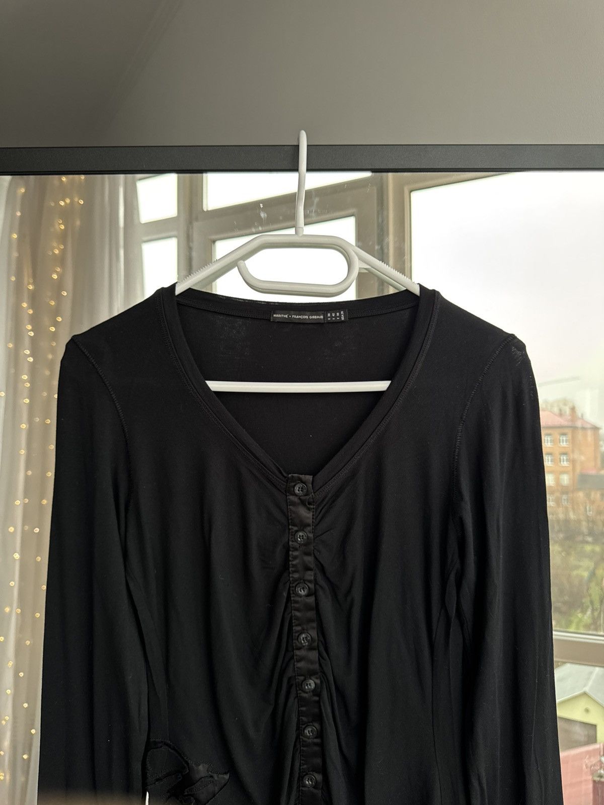 Marithe + Francois Girbaud Vintage Marithe Francois Girbaud Woman Avant Garde Blouse Size M / US 6-8 / IT 42-44 - 2 Thumbnail