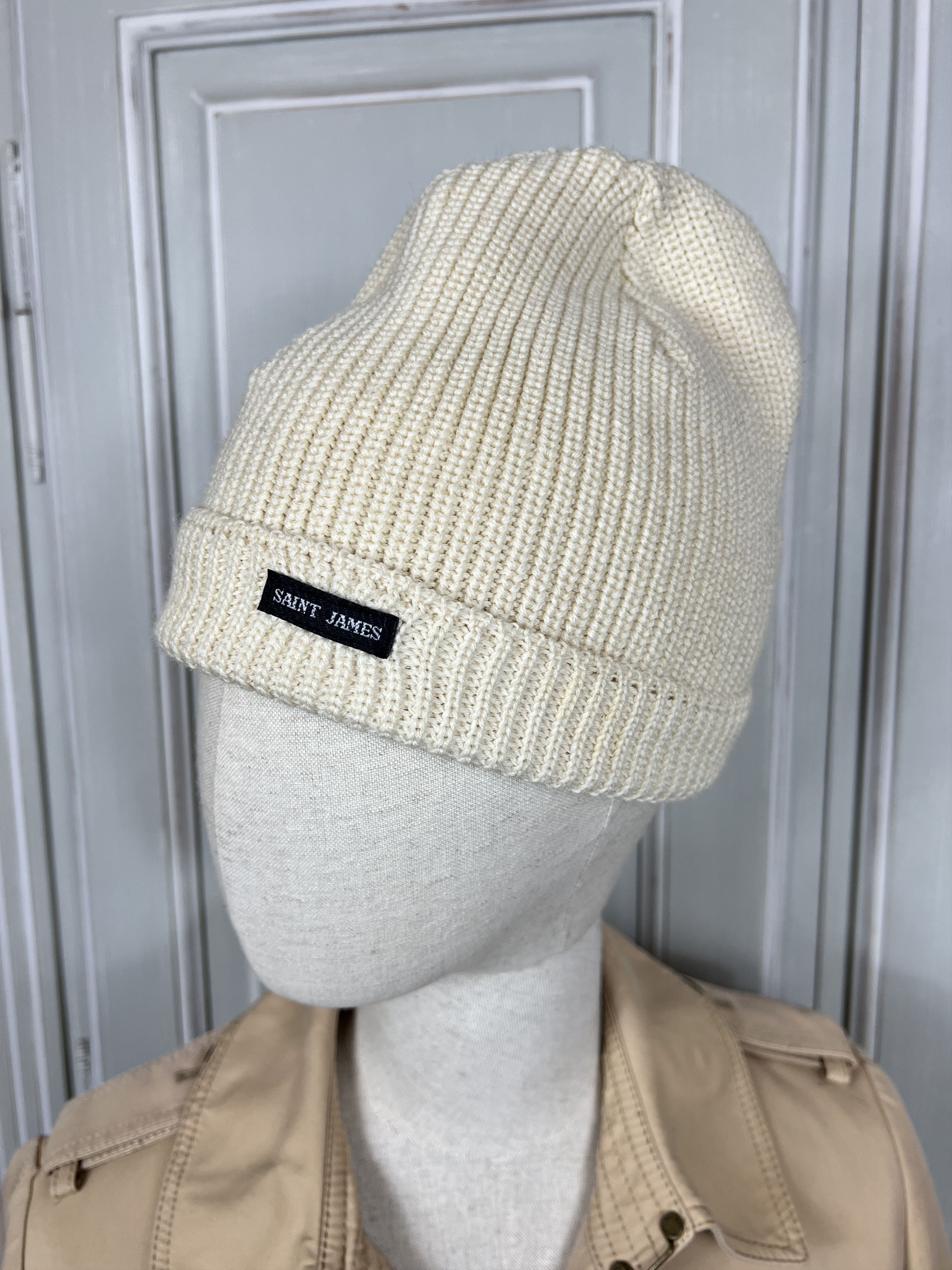 Vintage SAINT JAMES BEANIE WOOL Size ONE SIZE - 2 Thumbnail