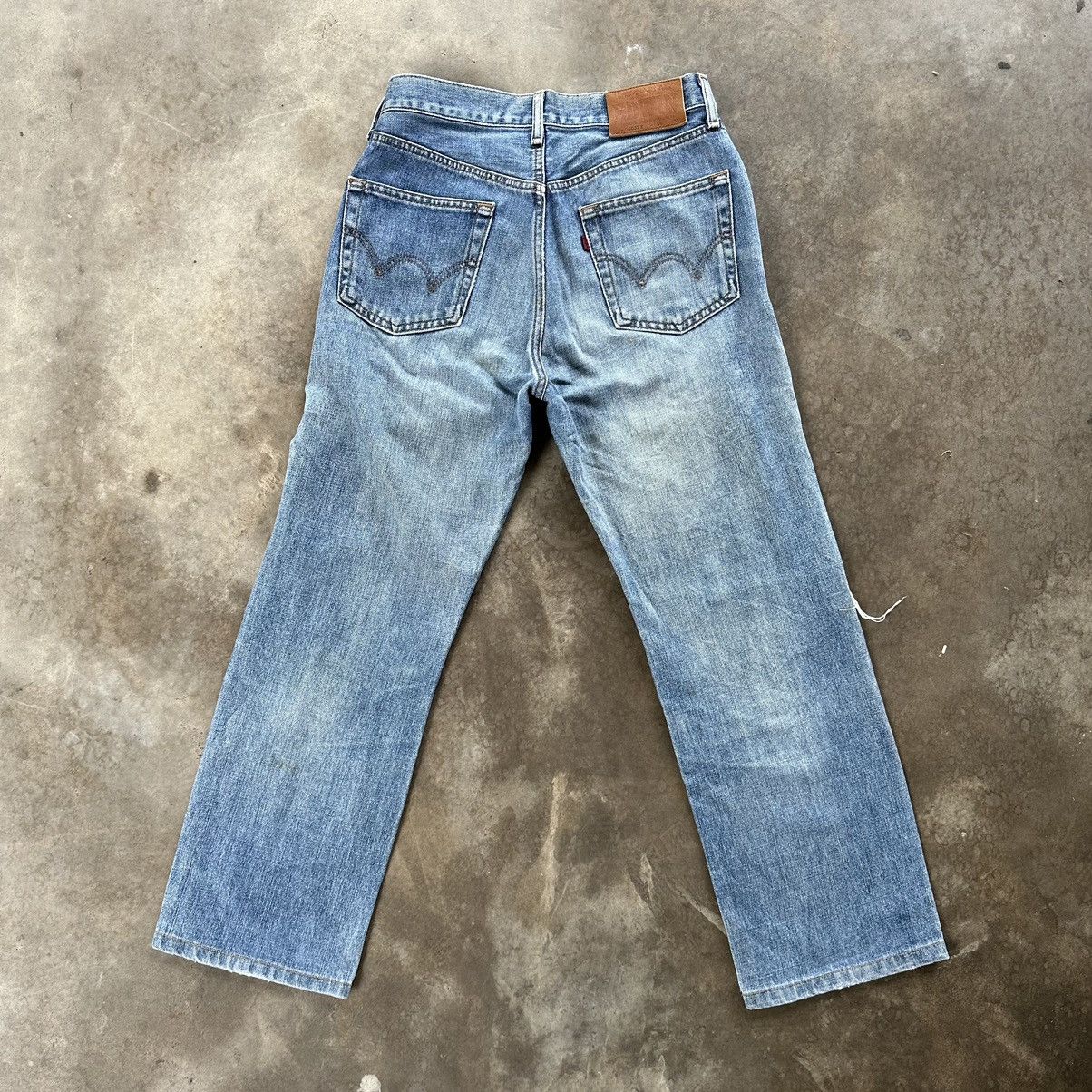 Edwin Vintage Edwin Faded Distressed Denim Jean Pant W28 Size US 28 / EU 44 - 10 Thumbnail