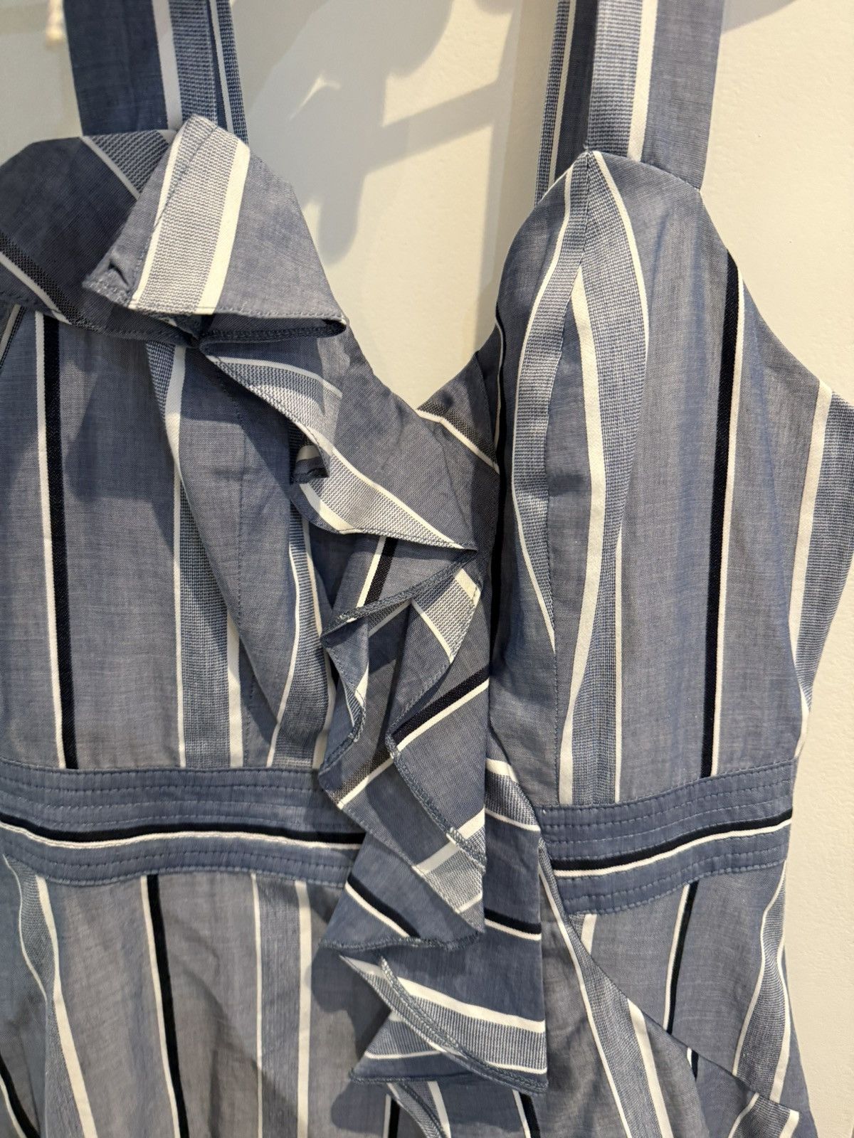 Sandro Sandro striped “denim” dress Size 1/XS-S Size XS / US 0-2 / IT 36-38 - 5 Thumbnail