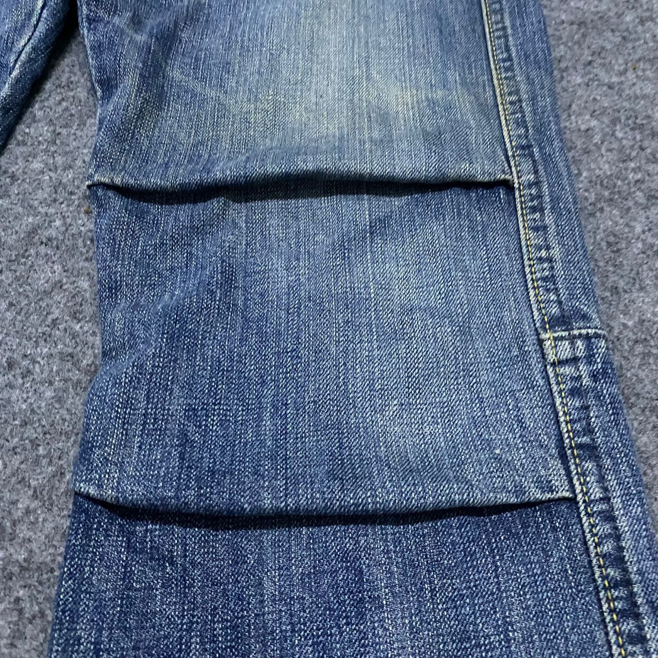 If Six Was Nine 💥Best Offet💥Vintage Quadro Medio Flare Denim Size US 33 - 12 Thumbnail
