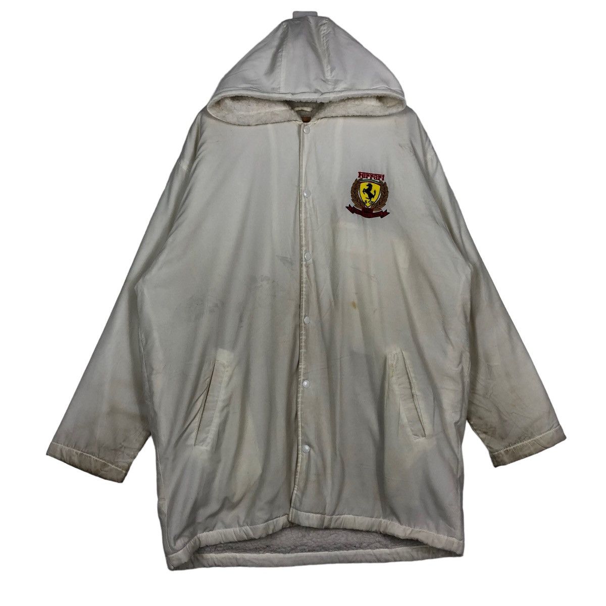 Japanese Brand 🔥Long Jacket Coach Hoodie Big Logo Magneti Marelli Ferrari Size US L / EU 52-54 / 3 - 3 Thumbnail