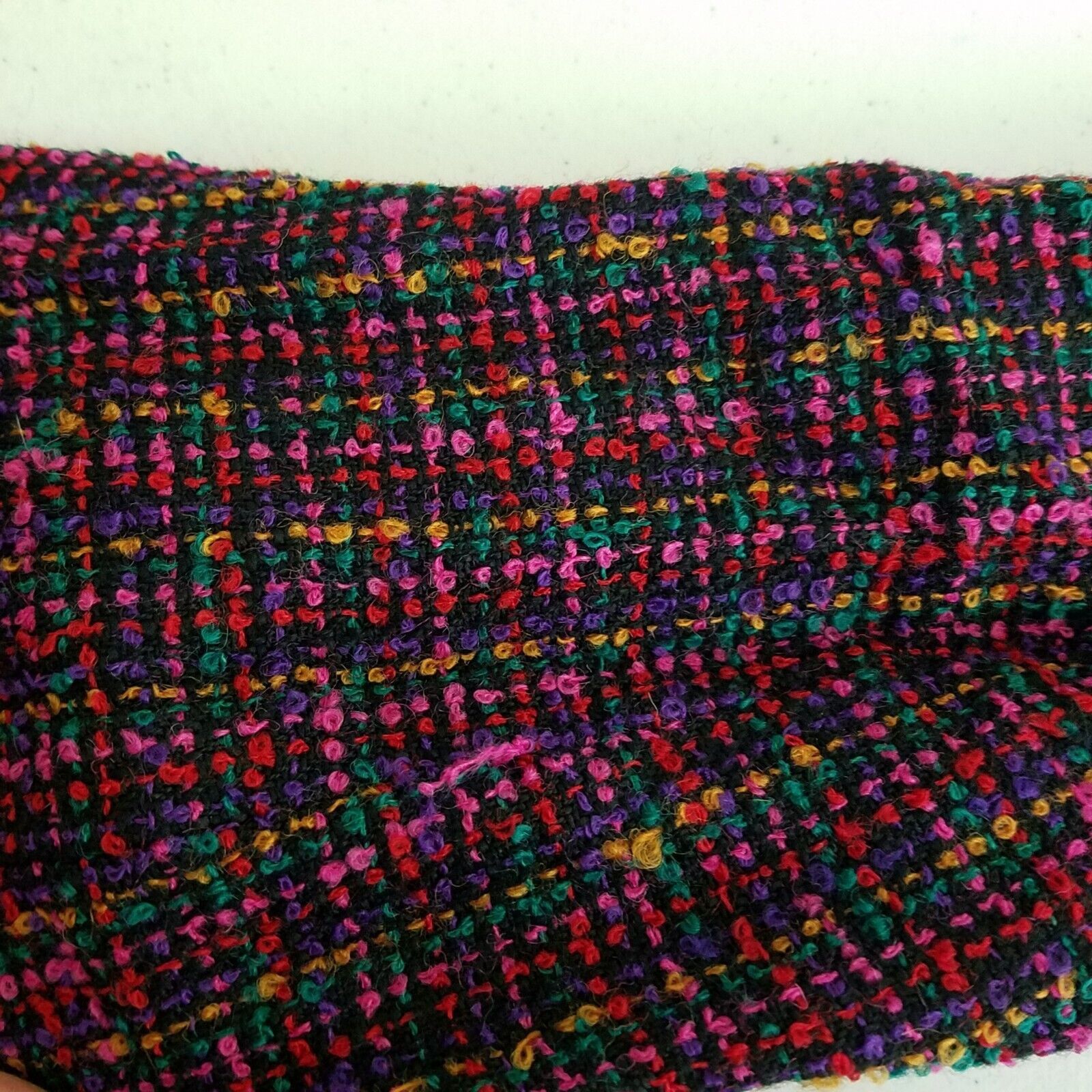 Orvis Orvis Colorful Tweed Art to Wear Open Front Blazer Jacket 16 Size XXL / US 16-18 / IT 52-54 - 7 Thumbnail