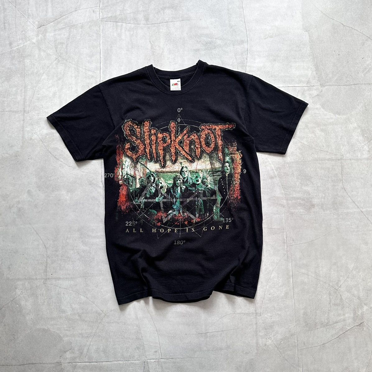 Band Tees × Vintage Vintage Slipknot All Hope Is Gone T Shirt Deftones Vibe Size US S / EU 44-46 / 1 - 1 Thumbnail