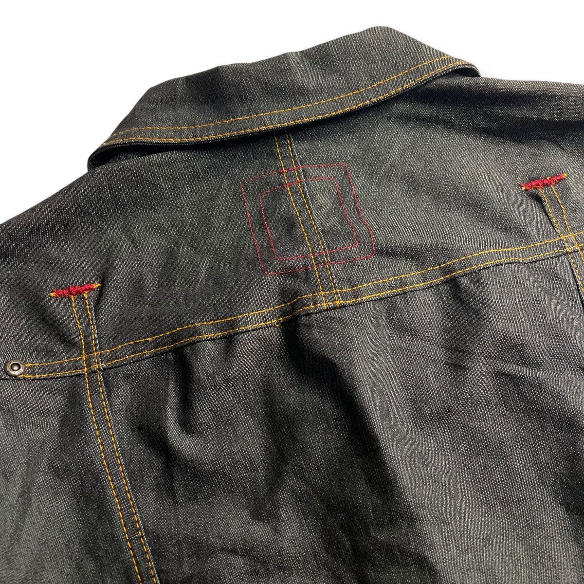 Bcbgmaxazria BCBG MAXAZRIA JEANS BUTTON UP CROPPED DENIM JACKET Size M / US 6-8 / IT 42-44 - 12 Thumbnail
