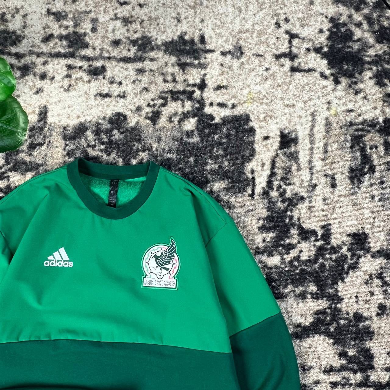 Adidas Adidas x Mexico Soccer Sweatshirt Blokecore Y2K Style Size US M / EU 48-50 / 2 - 2 Thumbnail