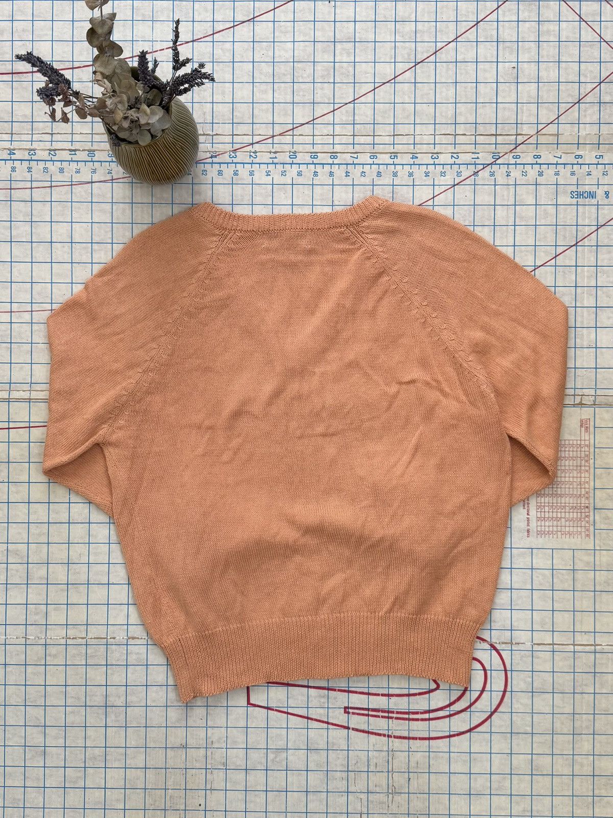 Christian Dior Monsieur × Vintage Vintage Christian Dior Monsieur V-Neck Knit Sweater Fits S Size US S / EU 44-46 / 1 - 8 Thumbnail
