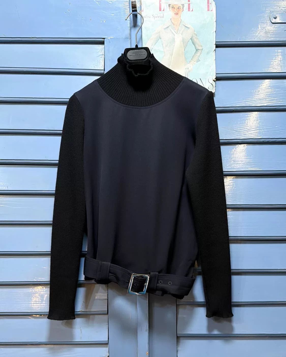 Yohji Yamamoto Yohji Yamamoto Vintage Belted Jacket Size US M / EU 48-50 / 2 - 1 Thumbnail