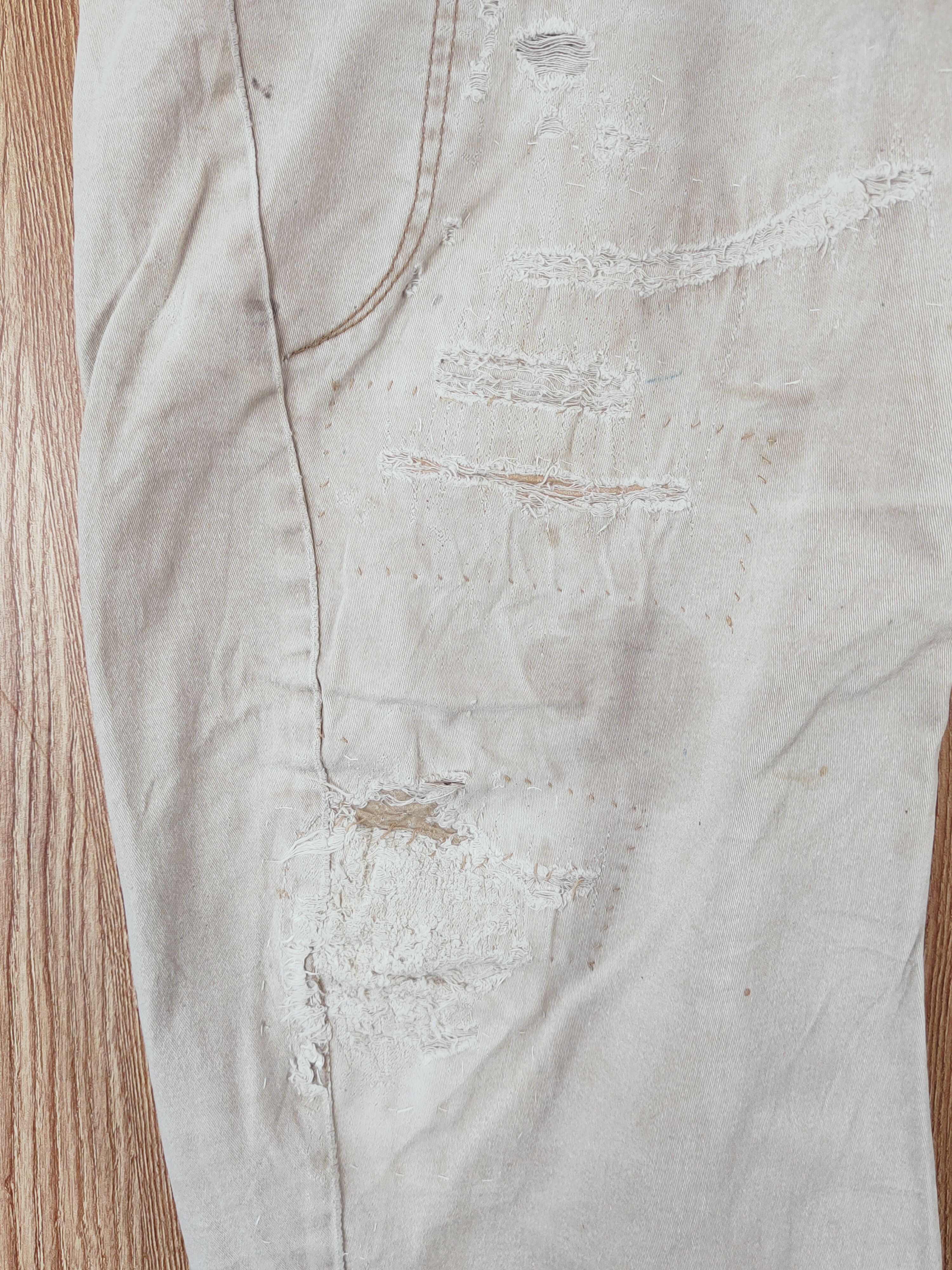 Japanese Brand Evenriver Gray Faded Multipocket Tactical Cargo Pants #W086 Size US 35 - 3 Thumbnail