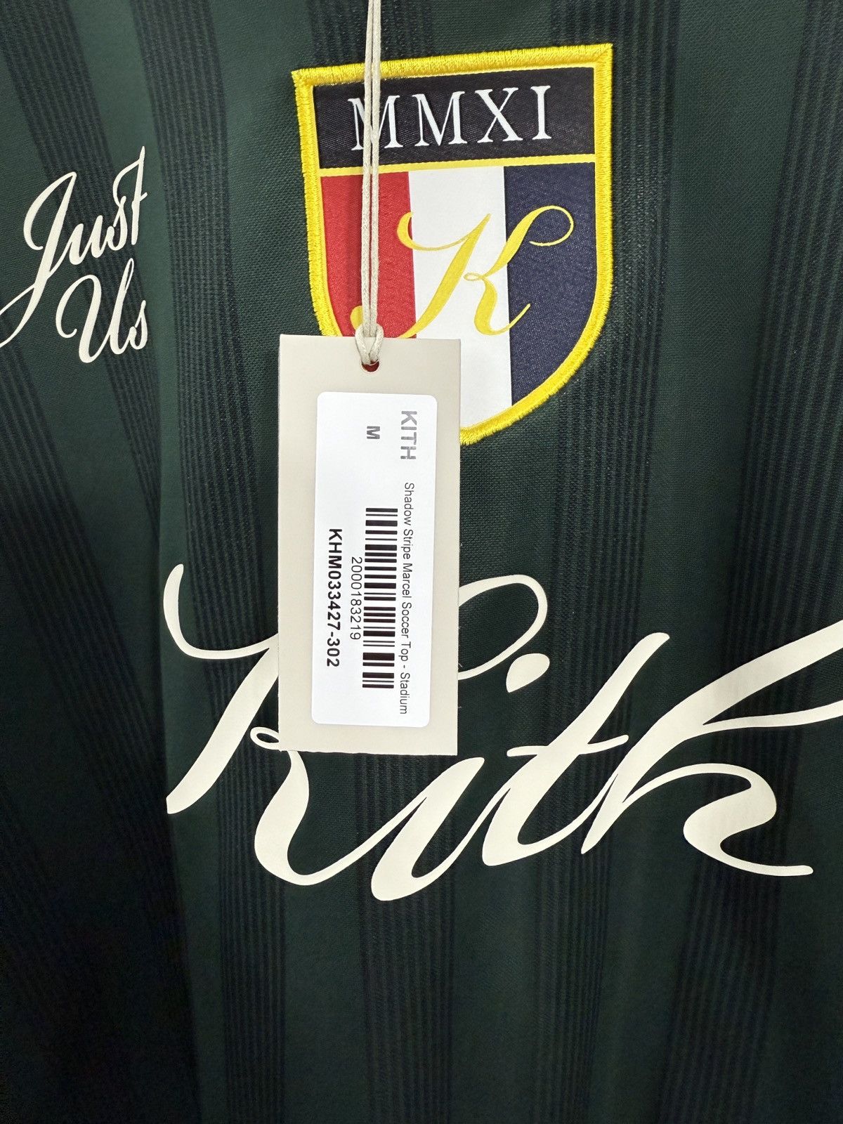 Kith Lloyd faux fur track jacket stadium