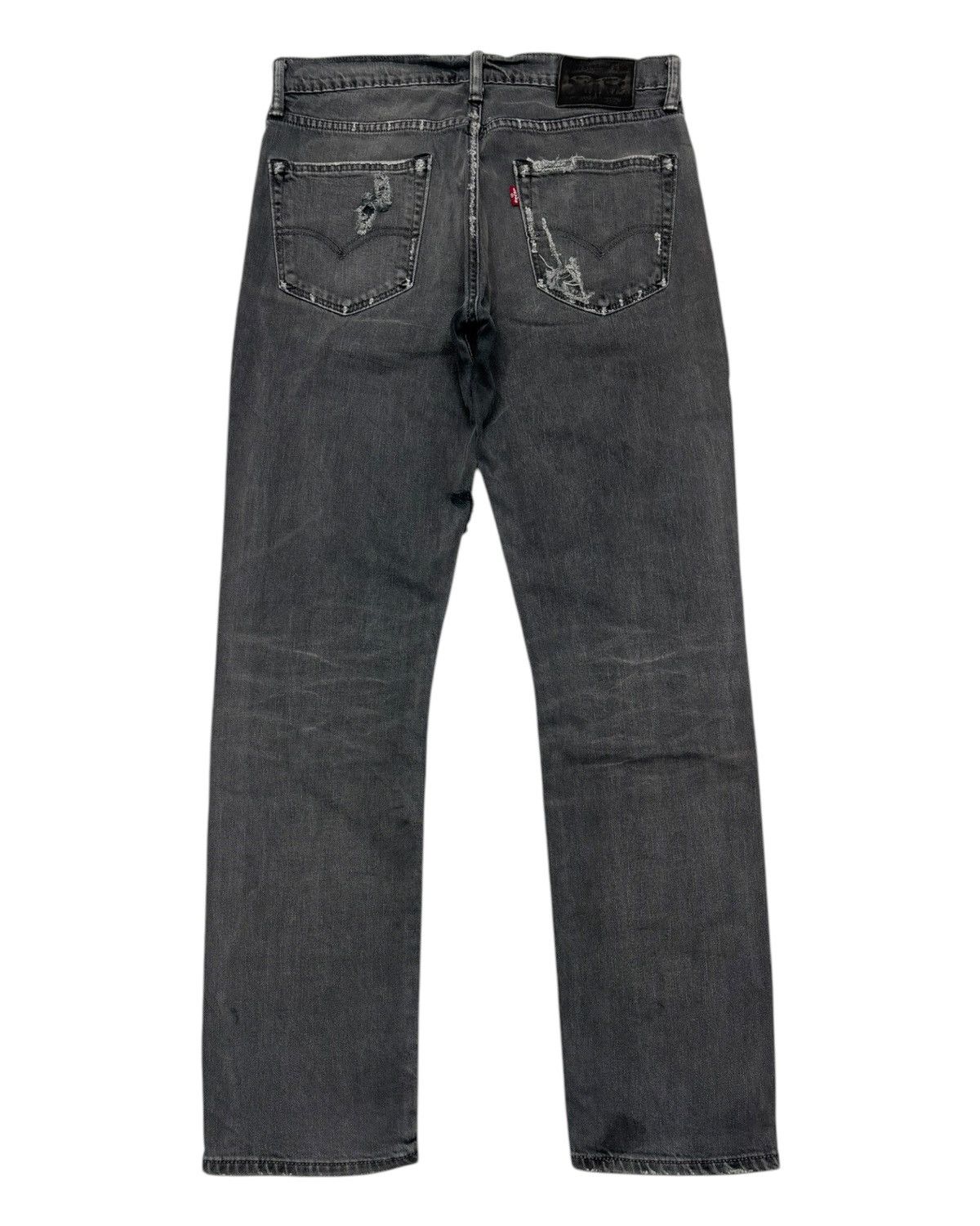 Kapital VINTAGE LEVIS SUPER FADED BLACK DISTRESSED DENIM Size US 32 / EU 48 - 3 Thumbnail