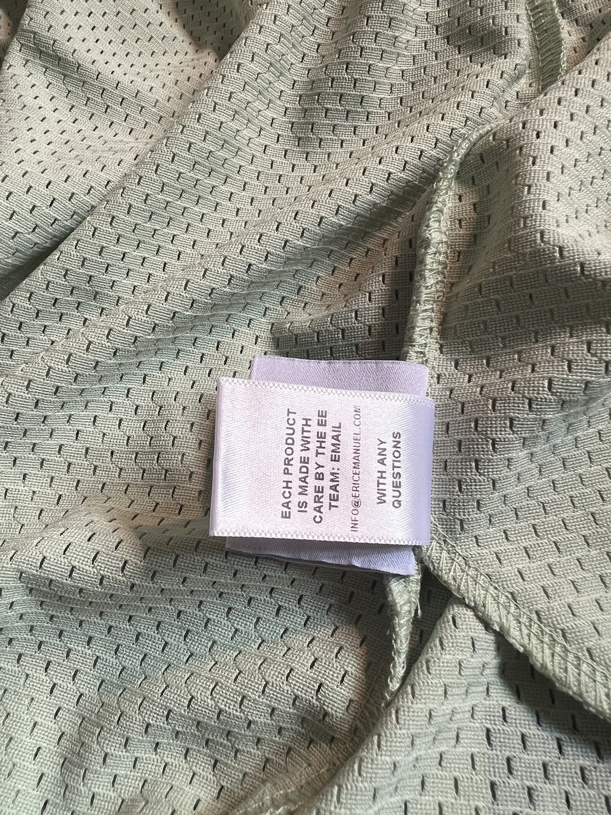 Eric Emanuel Eric Emanuel Basic Short XXL Silt Green / White BNWT Size US 38 / EU 54 - 5 Thumbnail