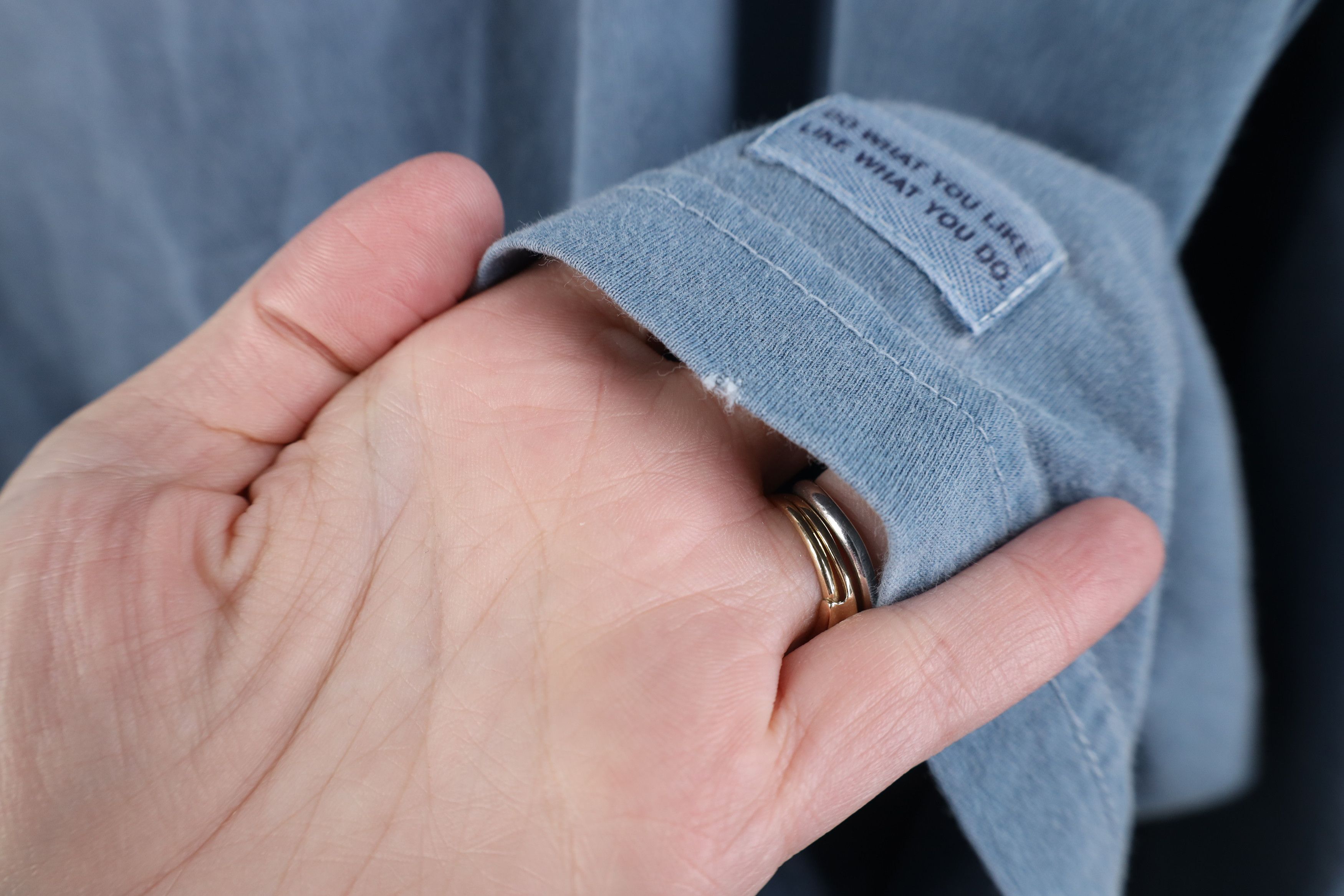 Life is Good Vintage Life Is Good Tree Long Sleeve T-Shirt Blue Cotton Size US XL / EU 56 / 4 - 10 Thumbnail