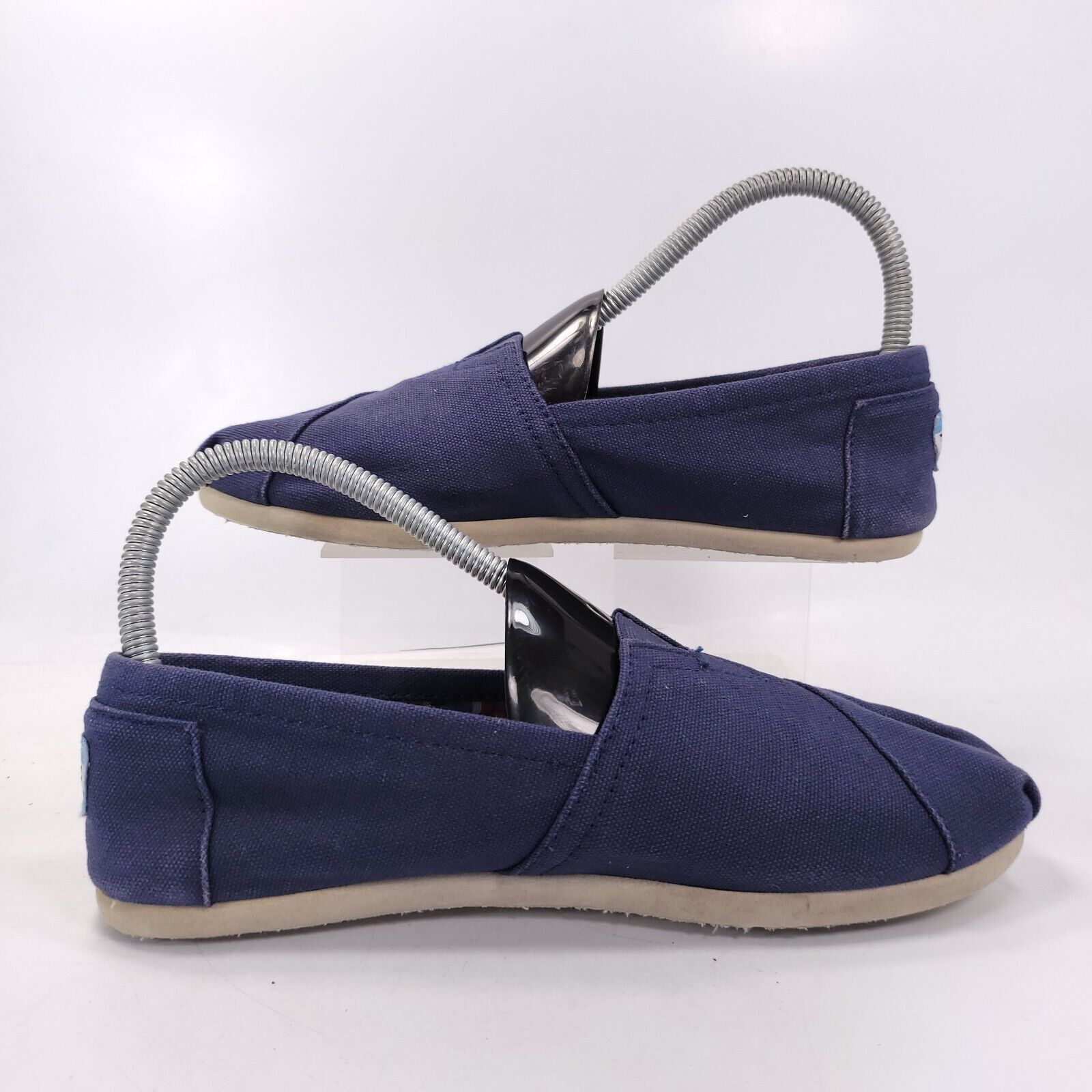 Toms Toms Casual Round Toe Ballet Flat Womens Size 7 Blue White Size US 7 / IT 37 - 6 Thumbnail