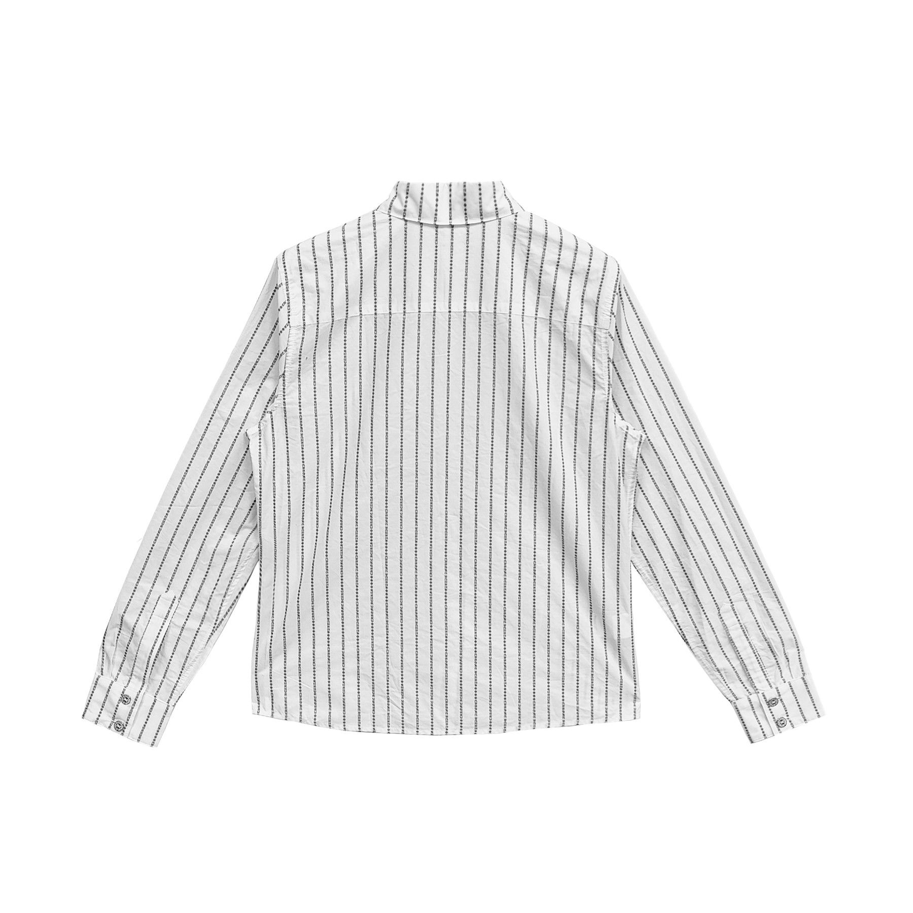 Chrome Hearts Chrome Hearts Loose Ends White&Black CH Pin Stripe Shirt Size M / US 6-8 / IT 42-44 - 2 Thumbnail