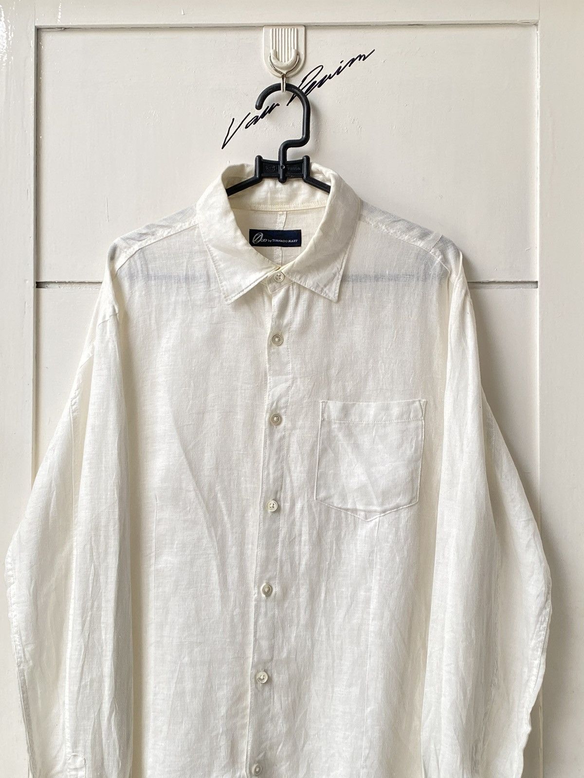Tornado Mart Zero By Tornado Mart White Shirt Size US S / EU 44-46 / 1 - 2 Thumbnail