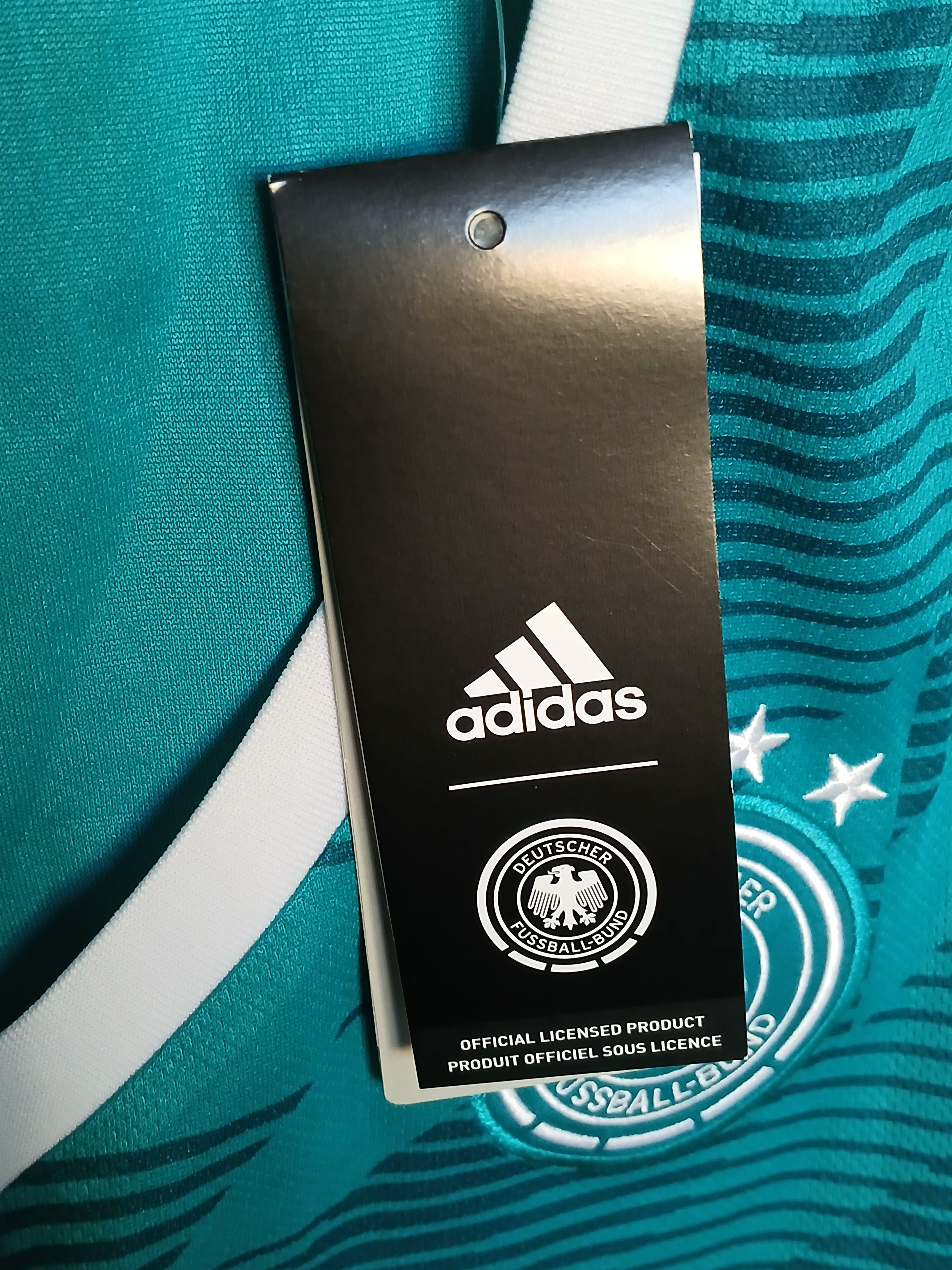 Adidas Germany National Team 18/19 Away Football Jersey T-Shirt Size L / US 10 / IT 46 - 9 Thumbnail