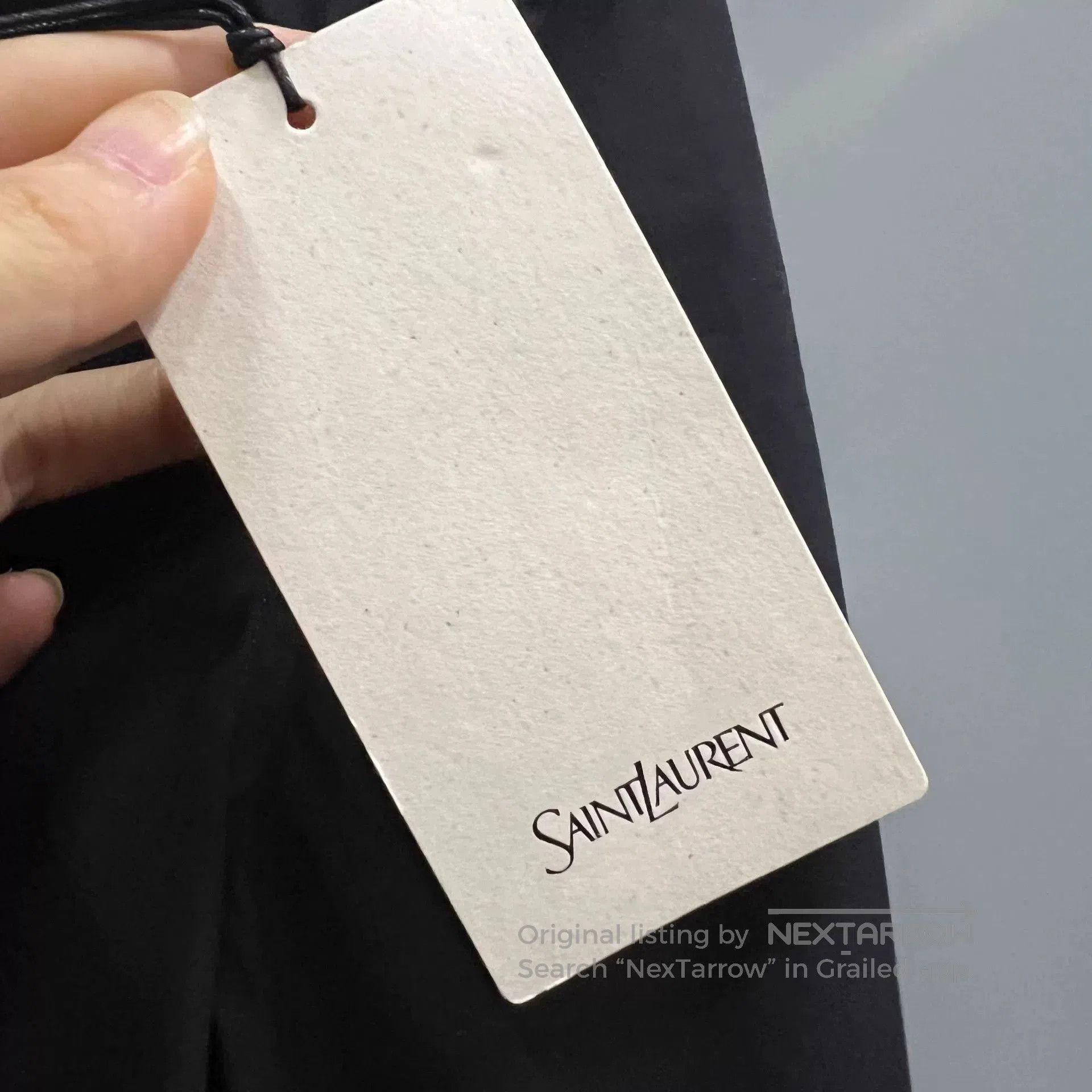 Saint Laurent Paris Saint Laurent Black Long Sleeve Button. Size US M / EU 48-50 / 2 - 6 Thumbnail
