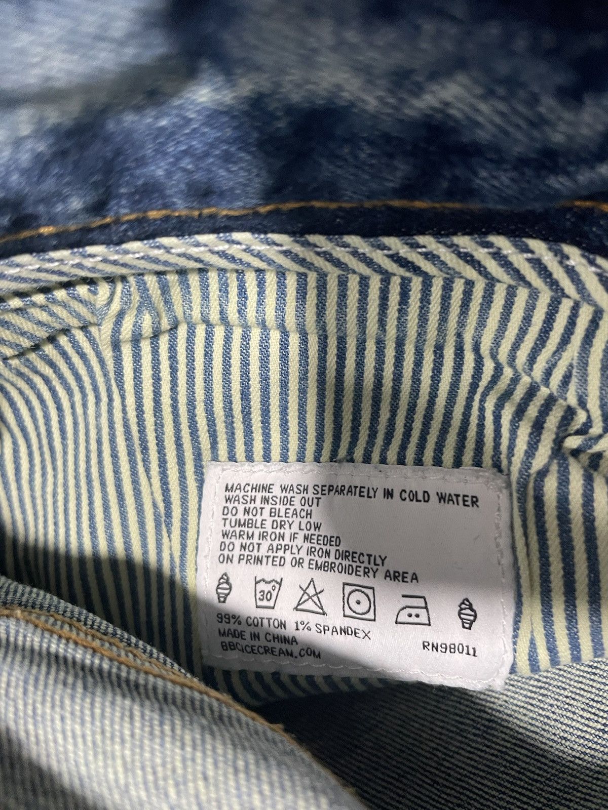 Billionaire Boys Club × Icecream BBC Icecream Frosty Jeans "Gelato" Size US 38 / EU 54 - 4 Thumbnail